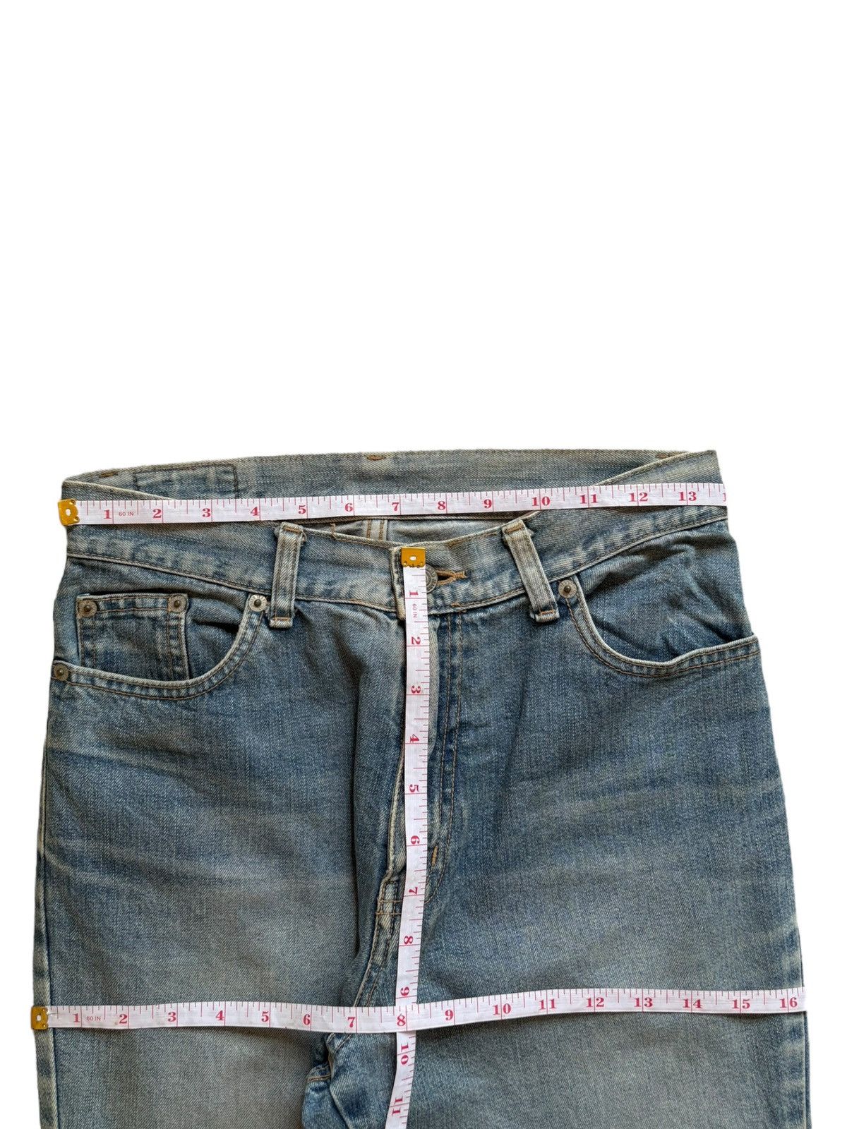 Japanese Brand × Jean Vintage Japanese Brand Mud Wash Bootcut Flare Jeans Size 28" / US 6 / IT 42 - 12 Thumbnail