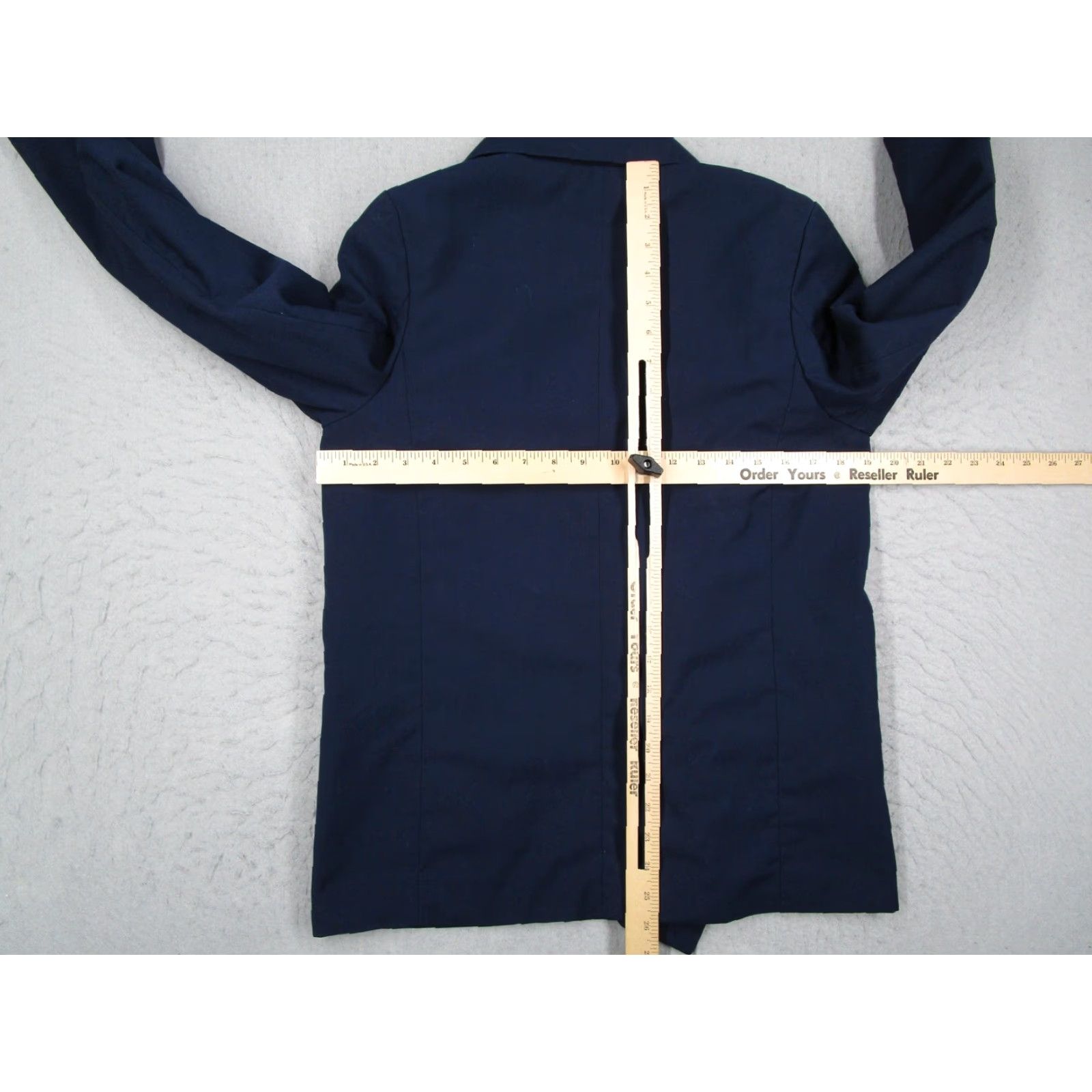 Vintage Coen Co. Blazer Womens Medium Navy Double Breasted Lined Office Jacket Japan Size M / US 6-8 / IT 42-44 - 6 Thumbnail