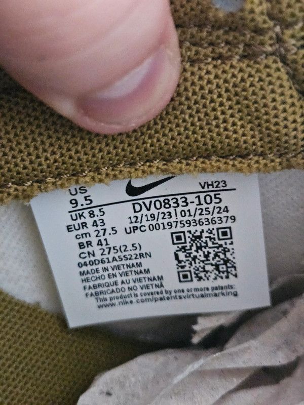 Nike Nike Dunk Low Retro 43 Size US 9.5 / EU 42-43 - 7 Thumbnail