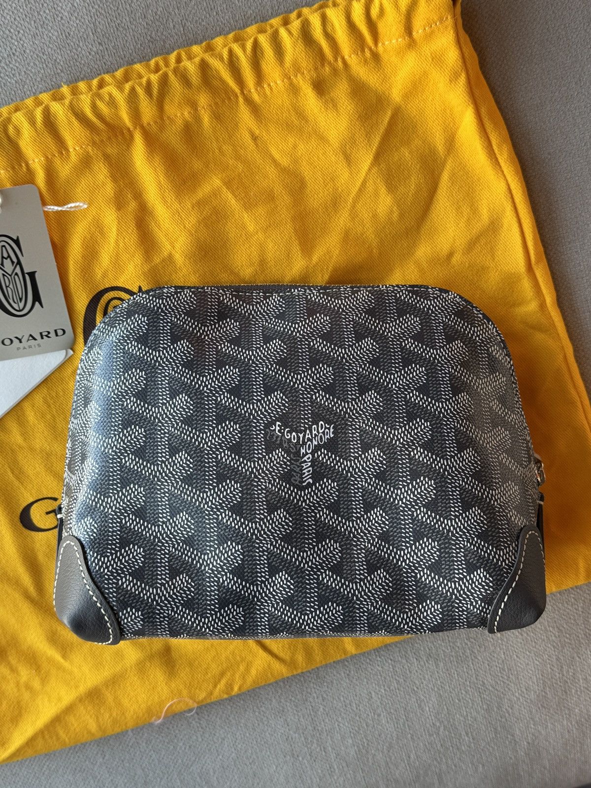 Goyard Goyard Goyardine Trousse A Maquillage Vendome Mini Pouch Size ONE SIZE - 2 Thumbnail