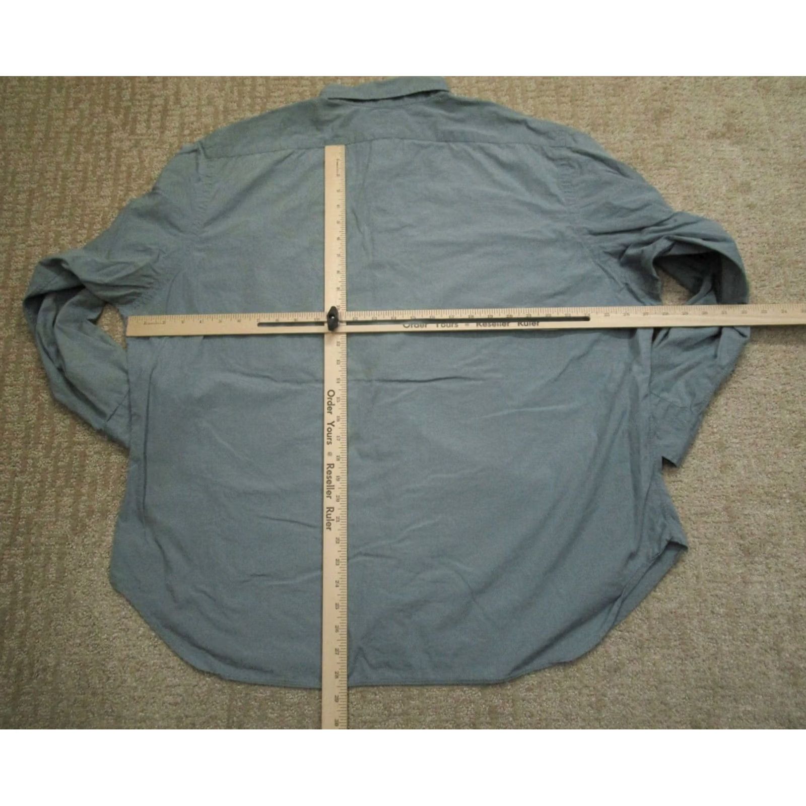 Polo Ralph Lauren VINTAGE Polo Ralph Lauren Shirt Mens 2XL Green Polo Ralph Lauren Shirt 2XL Green Long Sleeve Button-Up Collar Nike Size US XXL / EU 58 / 5 - 4 Thumbnail