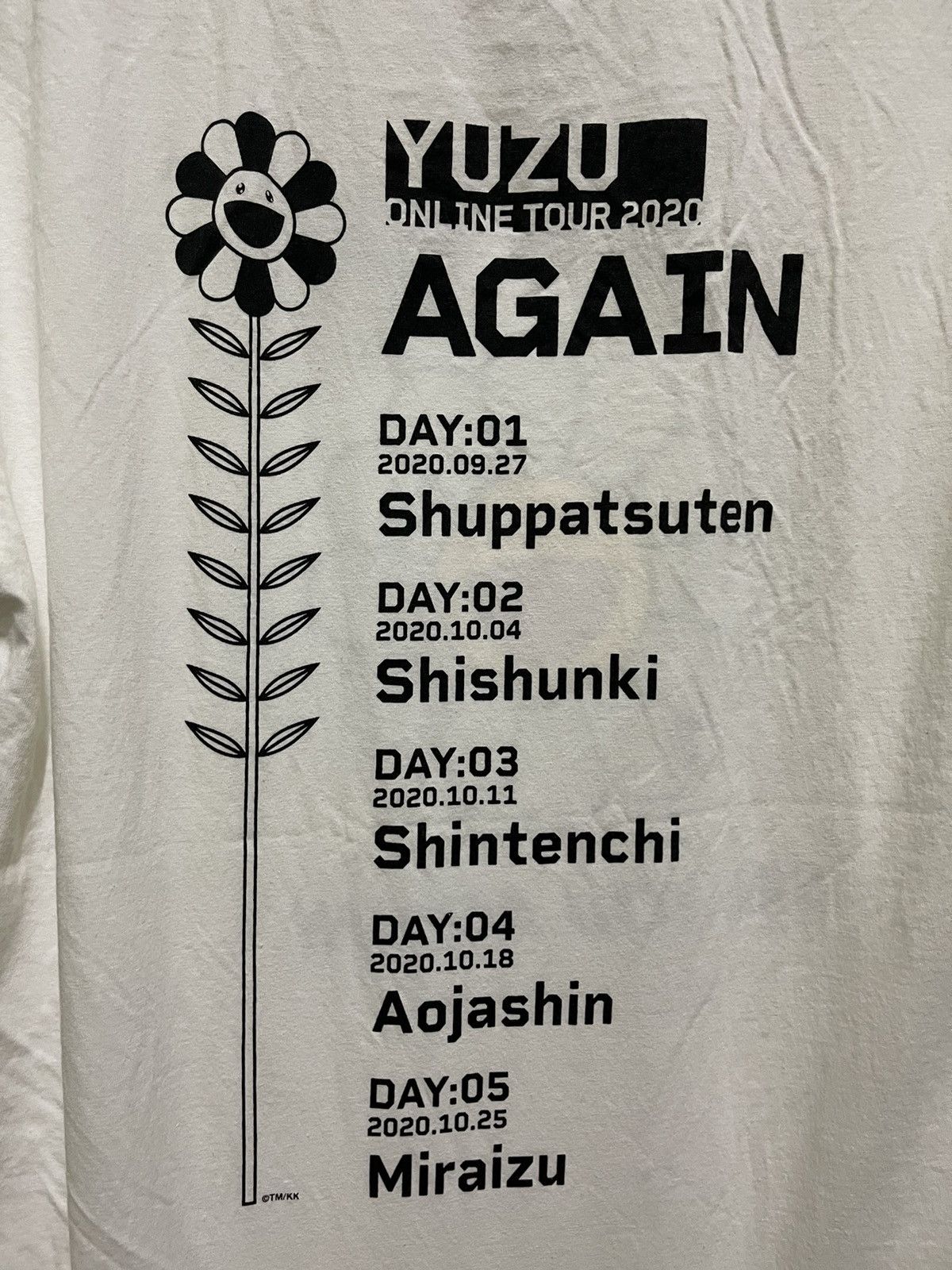 【新品】YUZU ONLINE TOUR 2020 AGAIN Yuzu Online Tour 2020 T Shirt