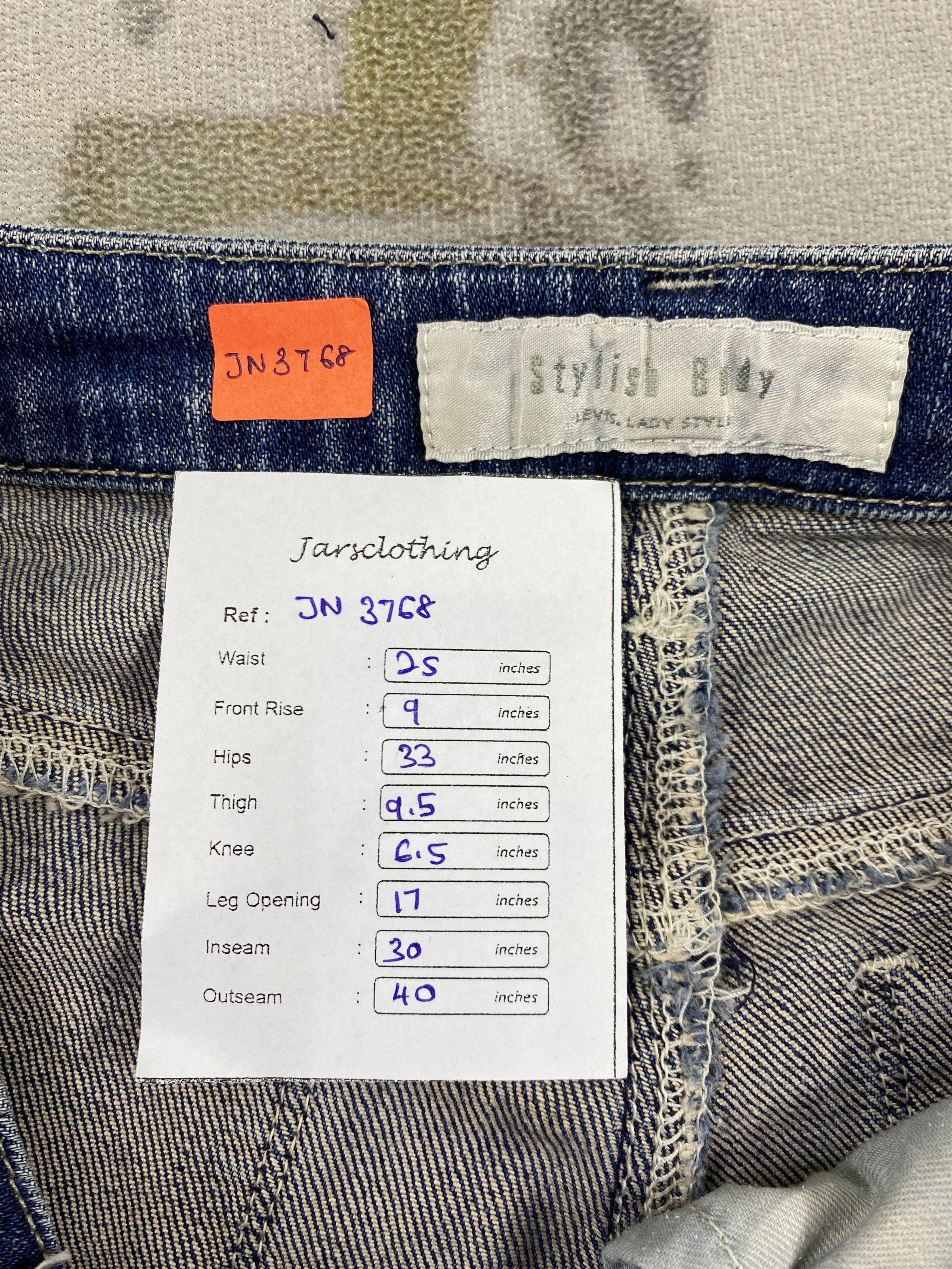Levi's Faded Blue Levi's Flare Jeans 25x30 Denim- JN3768 Size 36" / US 14 / IT 50 - 8 Thumbnail