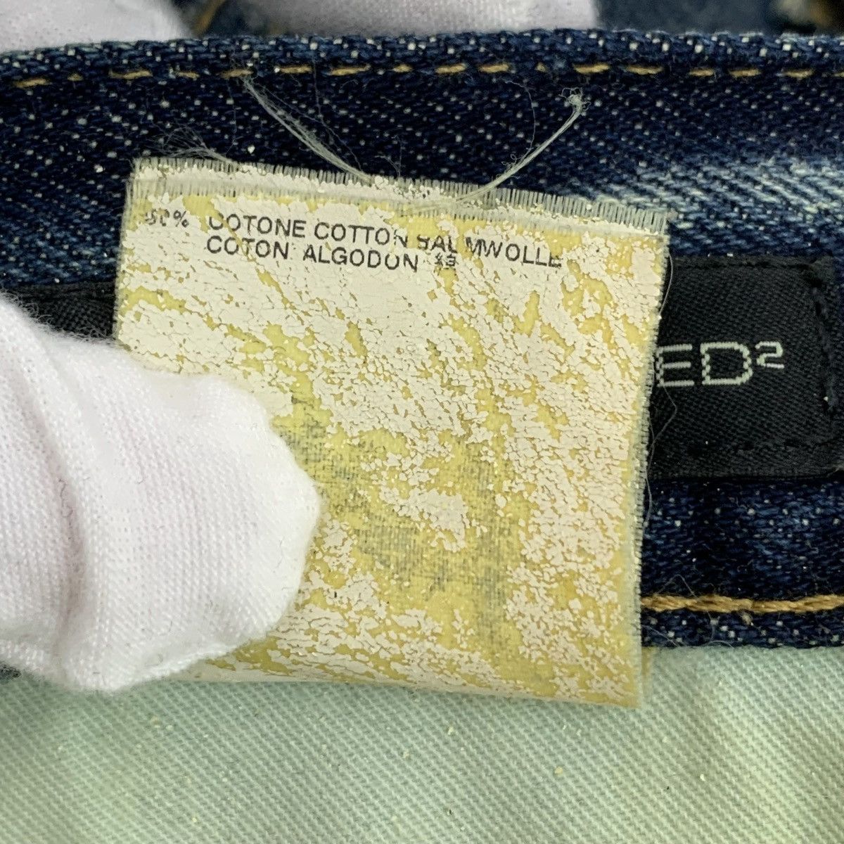 Dsquared2 Dsquared2 Dark Blue Vintage Distressed Casual Shorts K26WX Size 27" / US 4 / IT 40 - 6 Thumbnail