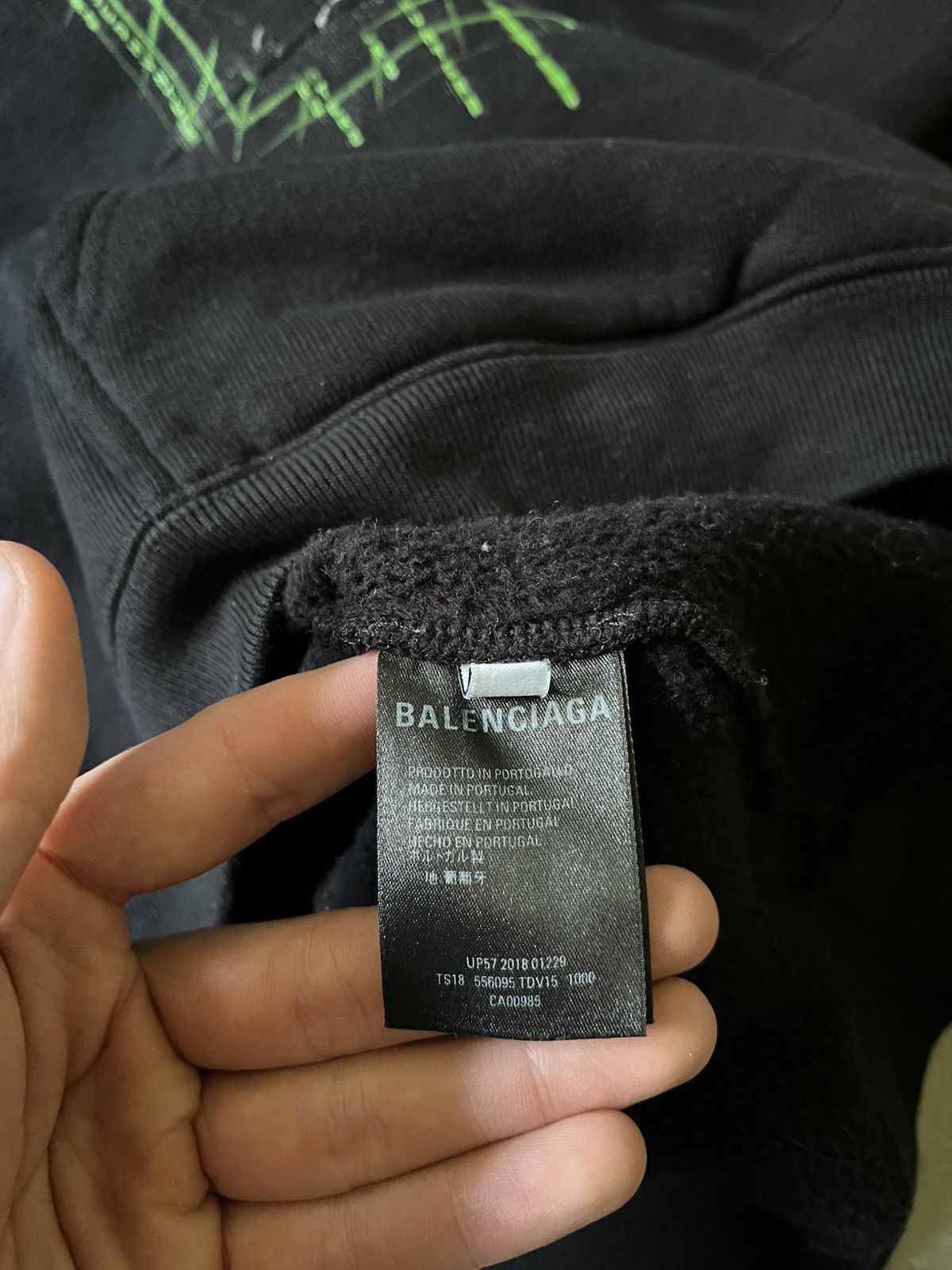 Balenciaga Balenciaga Speed Hunters black hoodie rare Size US M / EU 48-50 / 2 - 10 Thumbnail