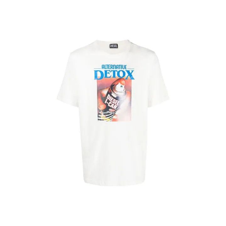 Diesel Diesel Alternative Detox Graphic T-Shirt 0079 Size US M / EU 48-50 / 2 - 1 Thumbnail