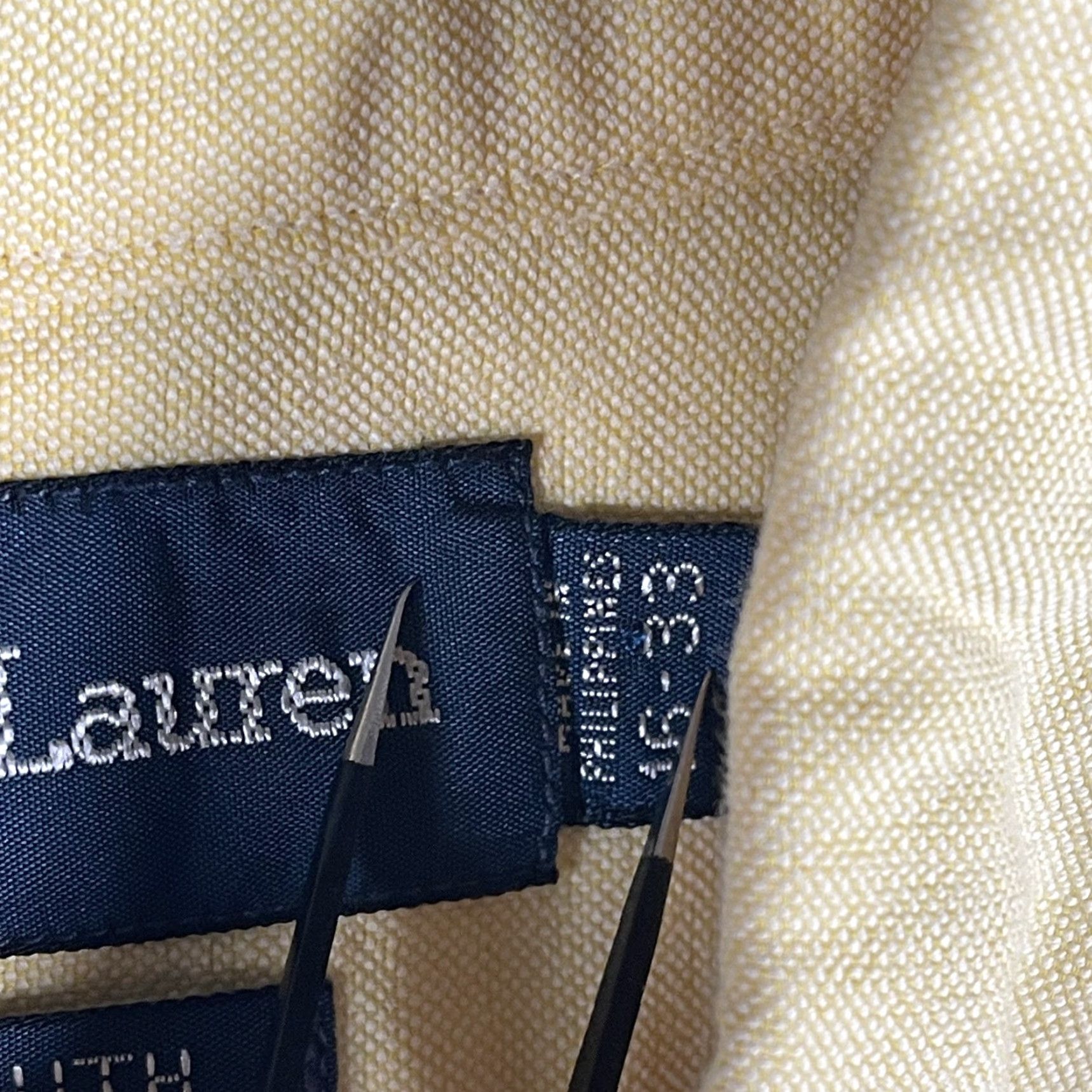 Ralph Lauren Ralph Lauren Shirt Mens Large Yellow Oxford Yarmouth Button-Down Long Sleeve Pony Size US L / EU 52-54 / 3 - 5 Thumbnail