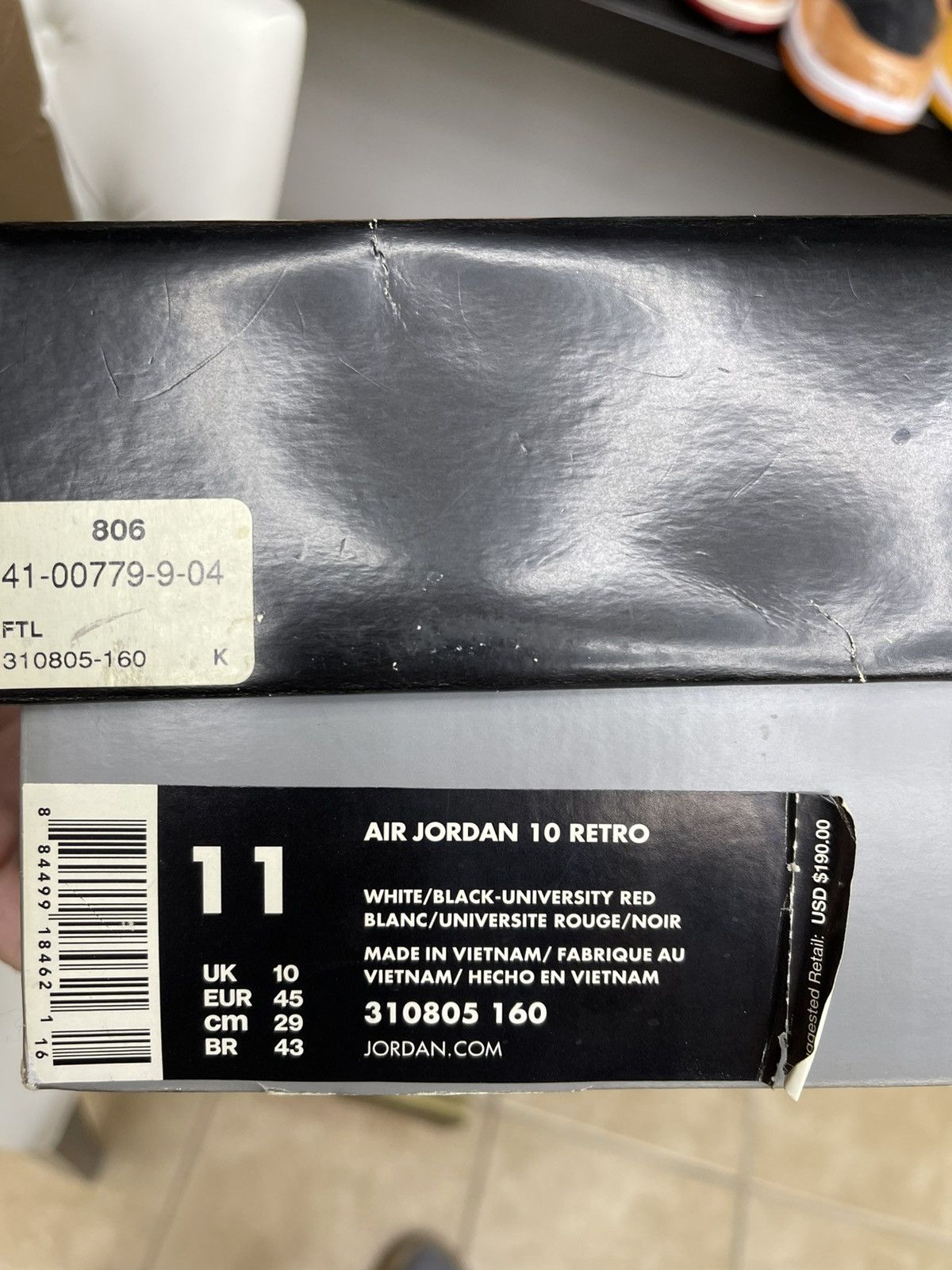 Jordan Brand Size 11 - Jordan 10 Retro Russell Westbrook Class Of 2006 Size US 11 / EU 44 - 11 Thumbnail