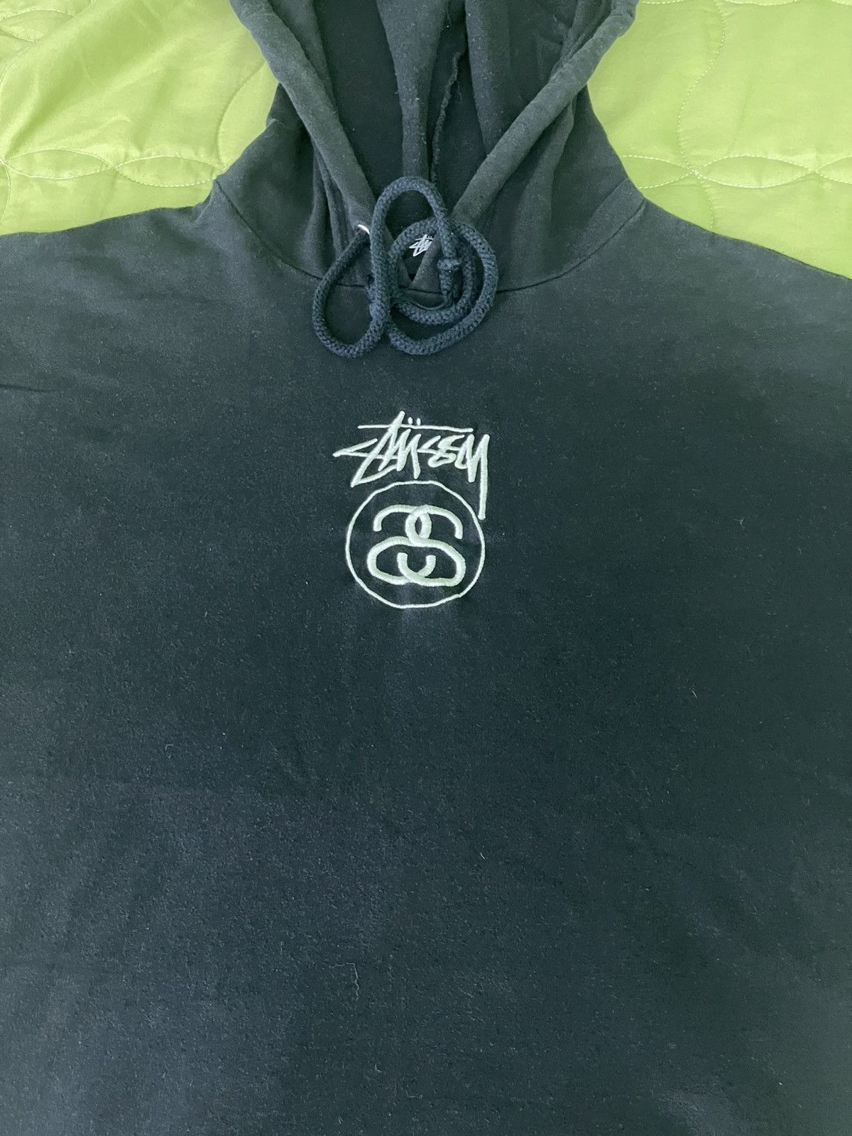 Stussy Vintage Stussy Logo Embroidered Hoodie Size US L / EU 52-54 / 3 - 8 Thumbnail