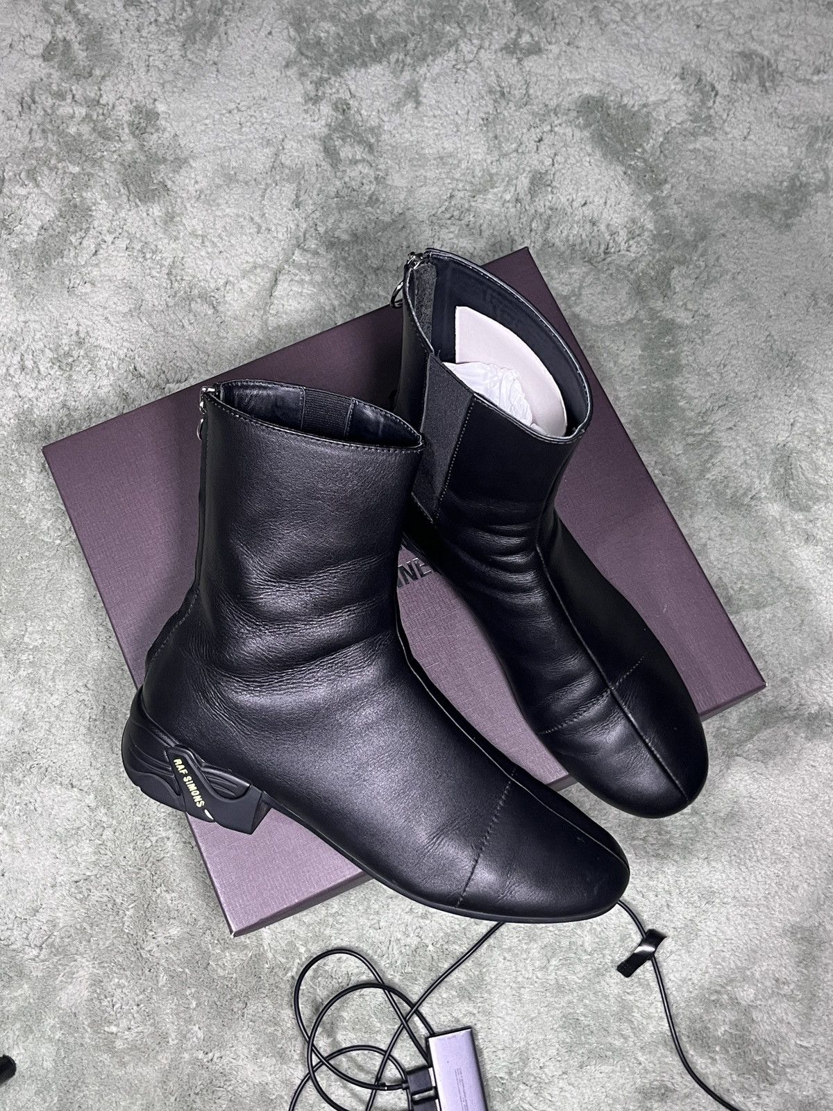 image of Raf Simons Solaris-2 Boots F/w 2020 in Black, Men's (Size 10)