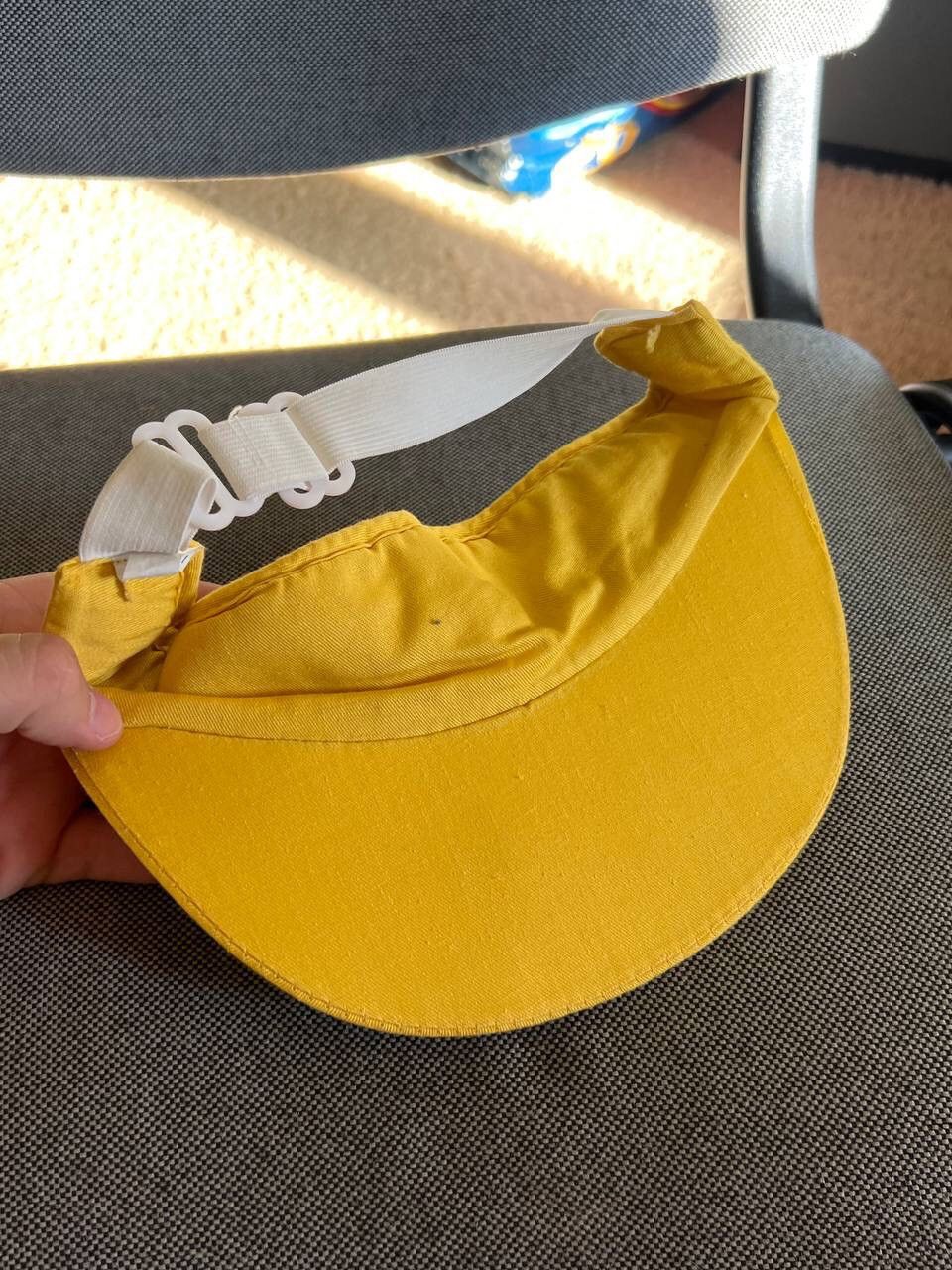 Lamborghini Automobili Lamborghini Cap Hat 1990s Vintage Visor Racing F1 Size ONE SIZE - 5 Thumbnail