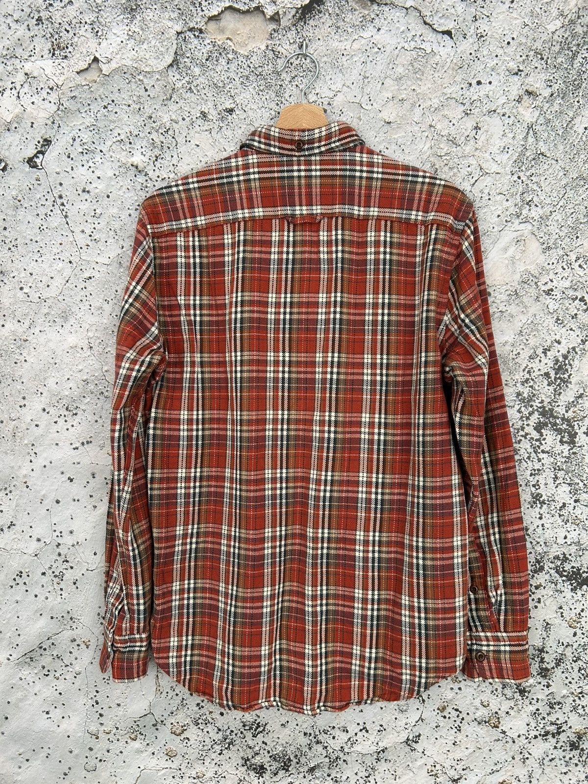 NN07 NN07 Scandi Checkered Grunge Shirt Streetwear Rock Punk Size US S / EU 44-46 / 1 - 4 Thumbnail