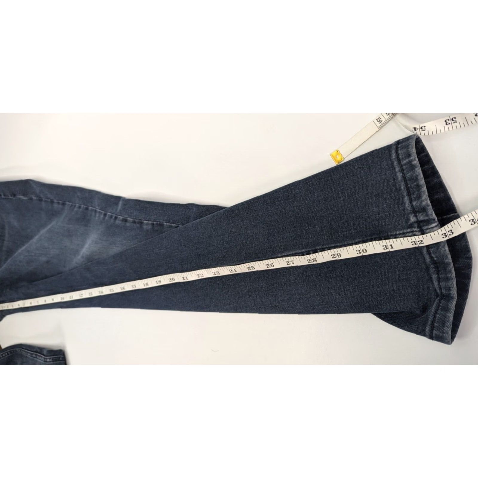 Levi's Levi's 514 Jeans Men Slim Straight 34x34 Mid Blue Denim Cotton Stretch Size US 34 / EU 50 - 5 Thumbnail