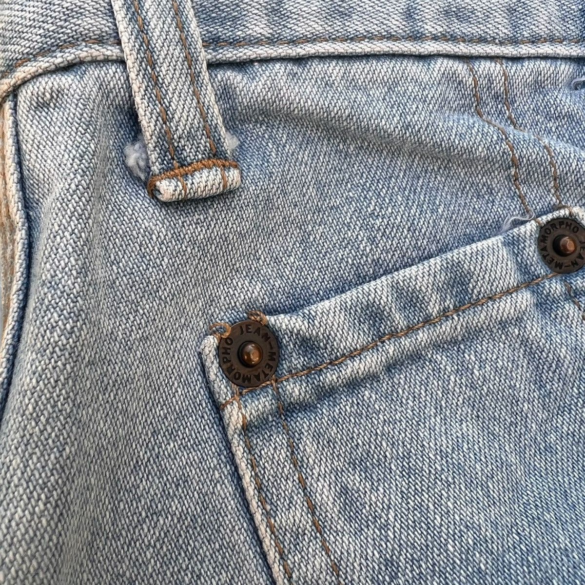Marithe + Francois Girbaud VTG MARITHE+FRANCOIS GIRBAUD 'THE STONE WASH’ WIDE DENIM Size US 30 / EU 46 - 9 Thumbnail