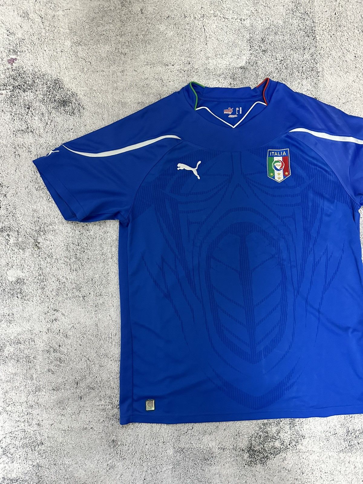 Puma Puma 2010/2011 Italia Home Soccer Jersey Size US XL / EU 56 / 4 - 2 Thumbnail