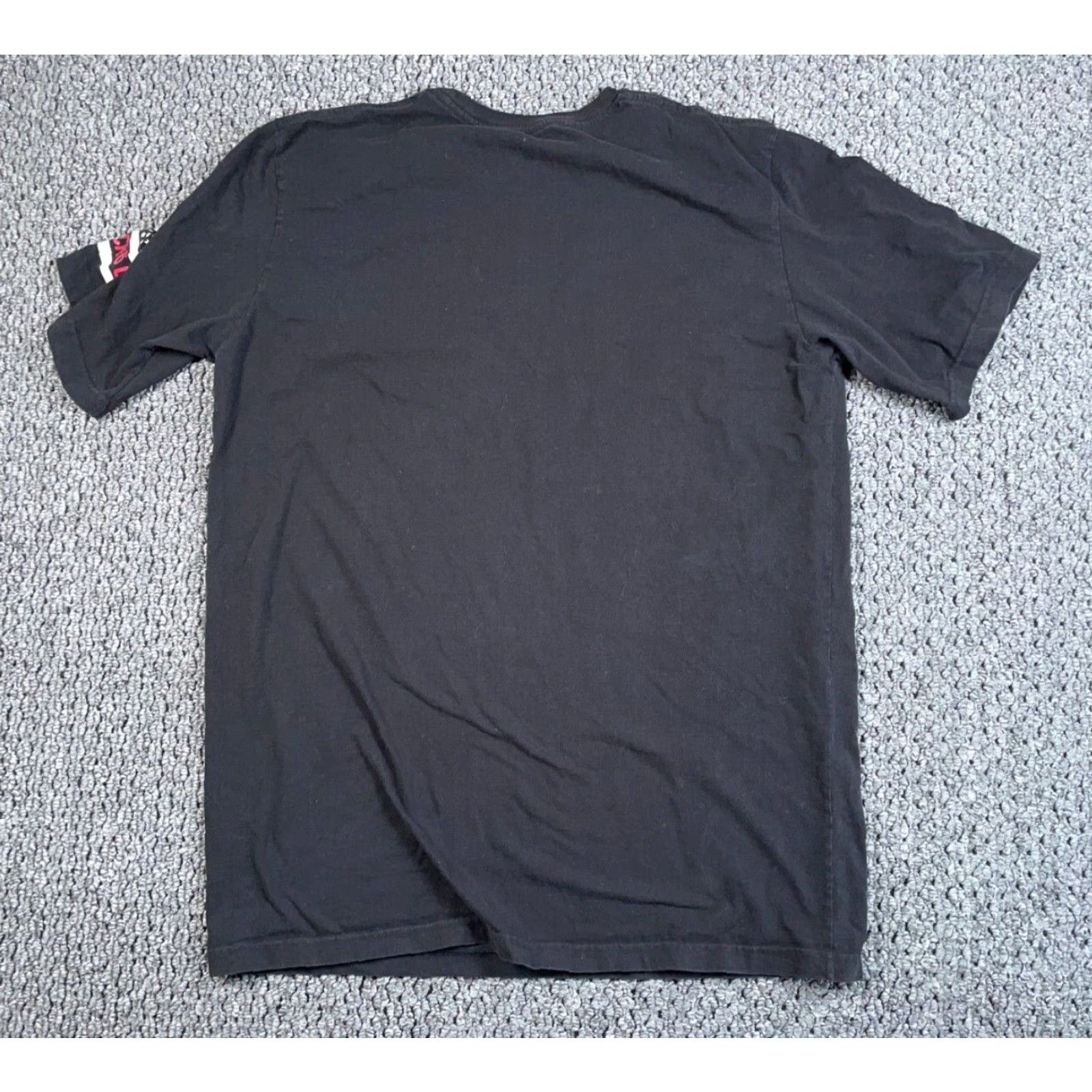 Ecko Unltd. Ecko Unltd Distressed Big Print T-Shirt Adult 2XB Black American Flag Streetwear Size US XXL / EU 58 / 5 - 2 Thumbnail