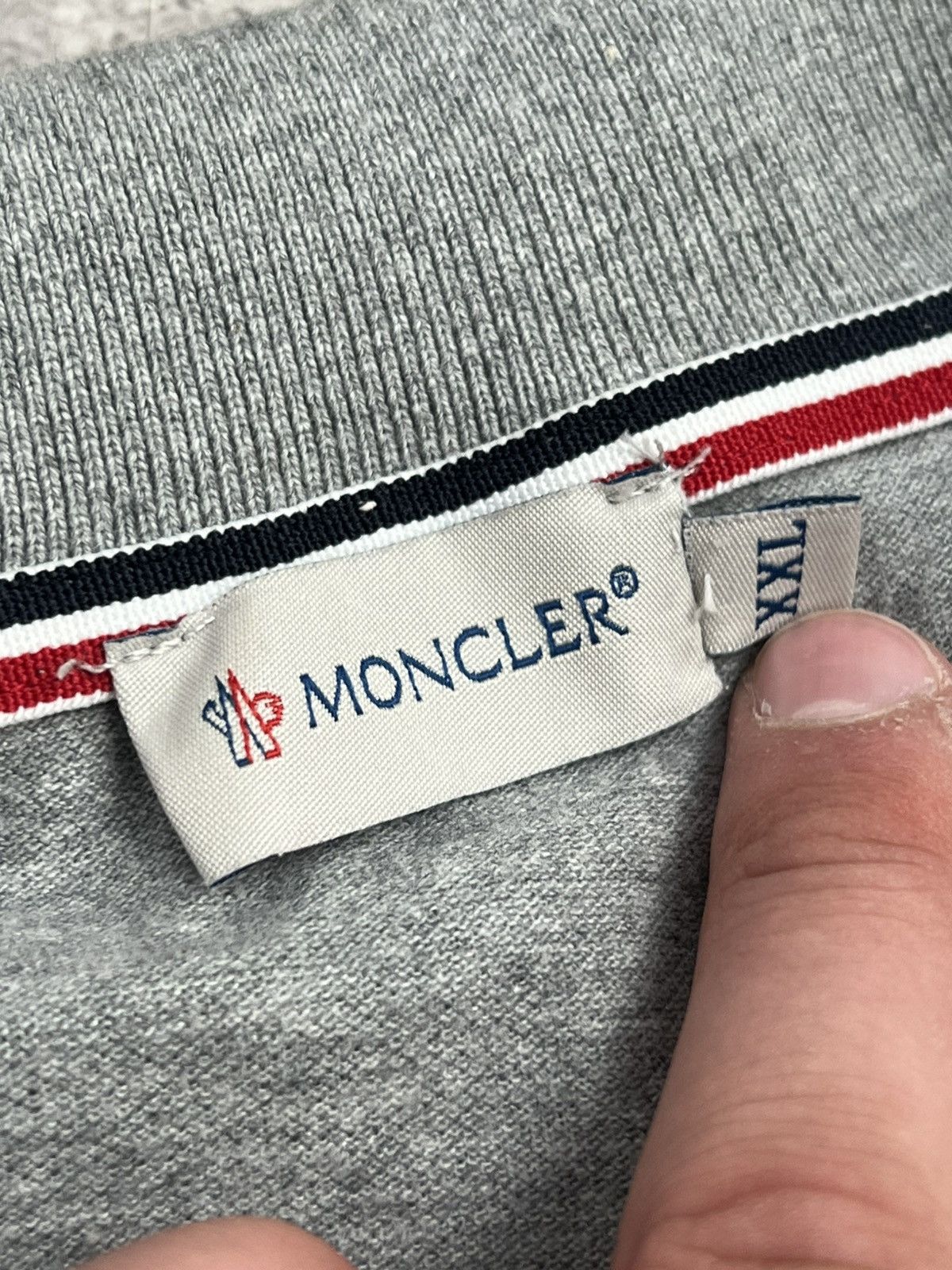 Moncler Moncler Polo Luxury t shirt size Xl Size US XXL / EU 58 / 5 - 9 Thumbnail