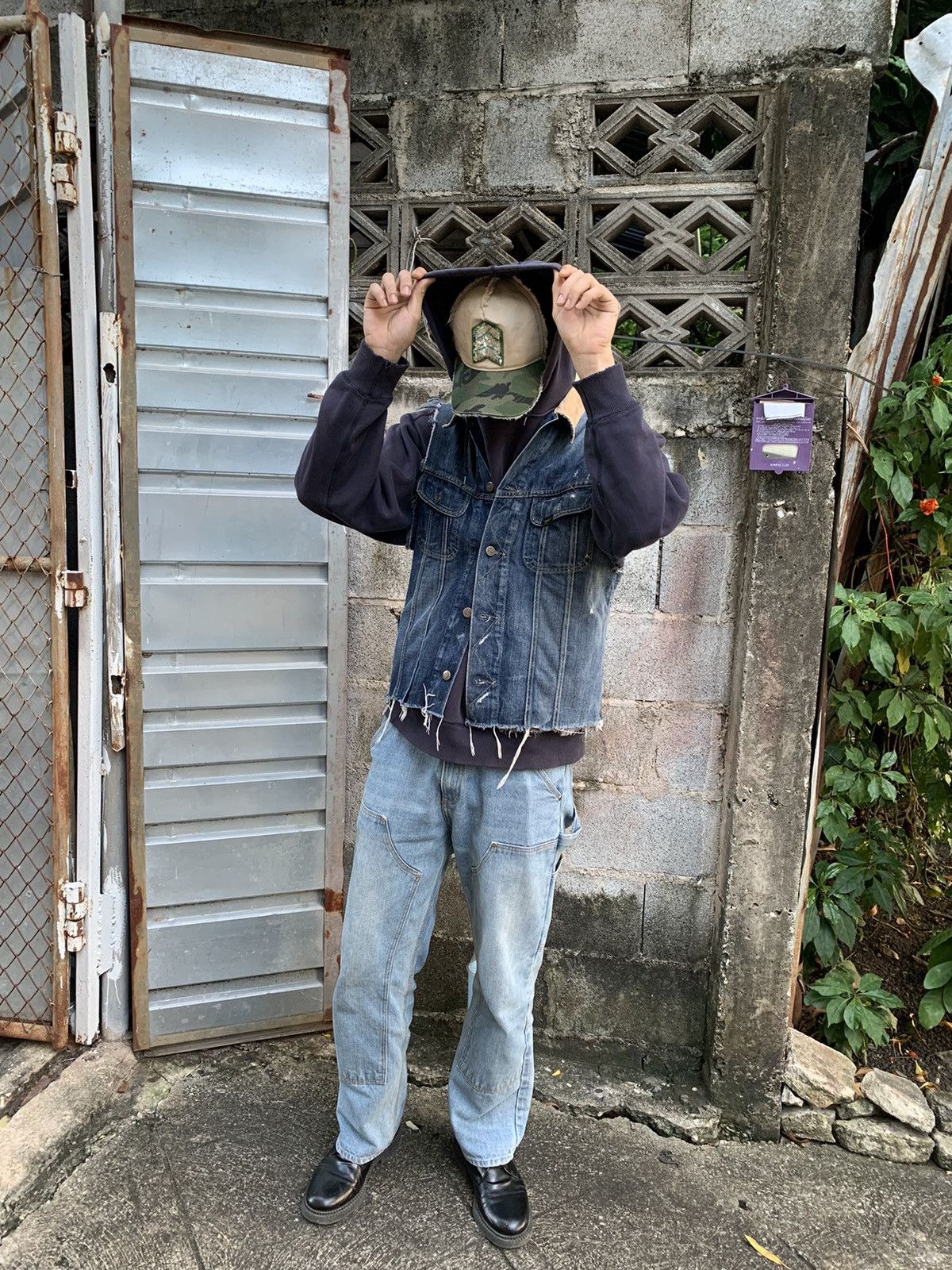 Designer × Japanese Brand Military Rank Yoshinori Kotake Parody Hat/Truckerhat. Size ONE SIZE - 10 Thumbnail