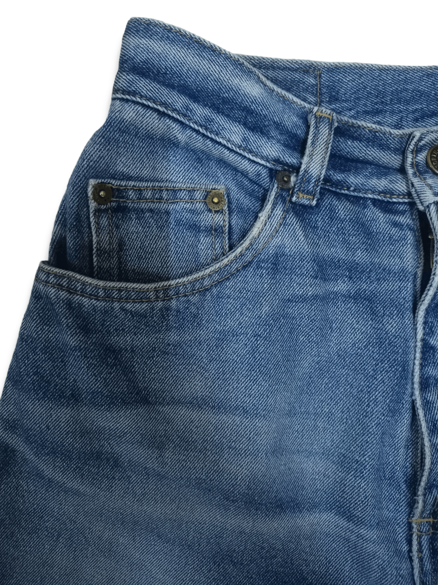 Japanese Brand SALES 🔥 Vintage Japanese Brand Thunder Distressed Jeans Size 25" / US 0 / IT 36 - 4 Thumbnail