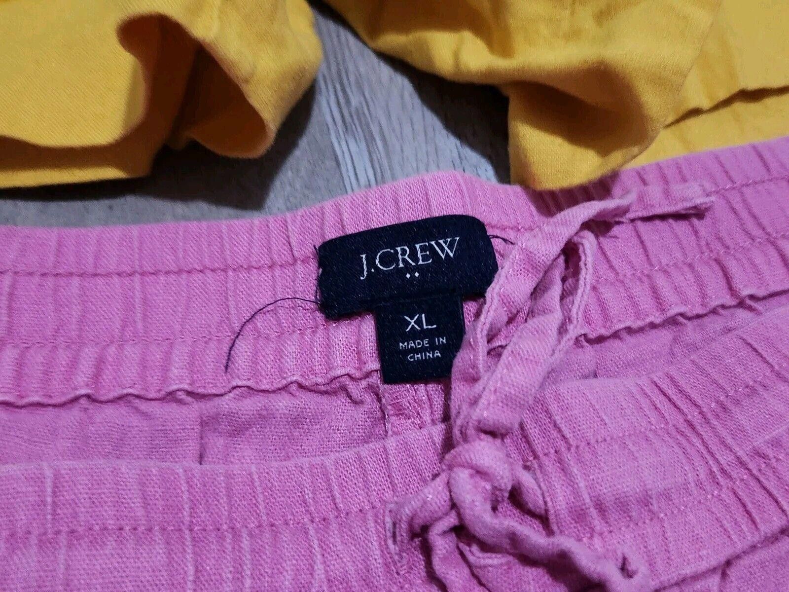 J.Crew Womens Shorts Lot Extra Large J Crew Banana Republic Linen Size 40" / US 18 - 3 Thumbnail