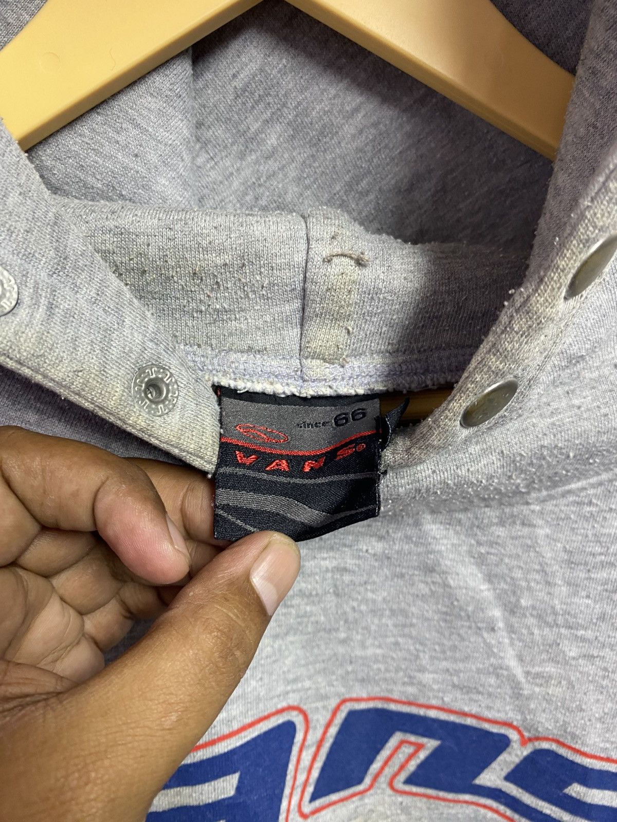 Vans Vans hoodie big logo Size US XL / EU 56 / 4 - 4 Thumbnail