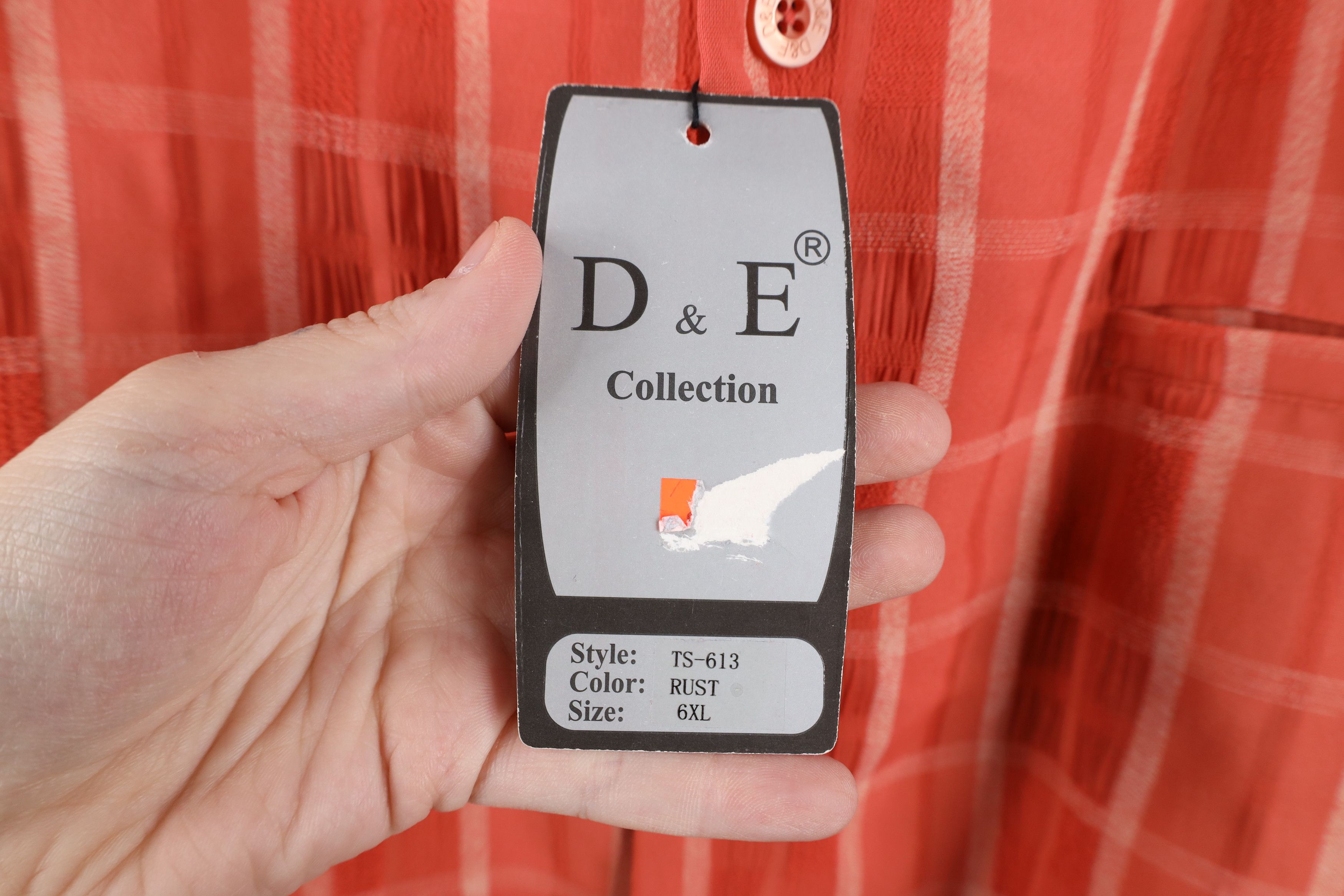 Vintage Deadstock Vintage 90s Y2K Streetwear Collar Button Shirt Size US XXL / EU 58 / 5 - 4 Thumbnail