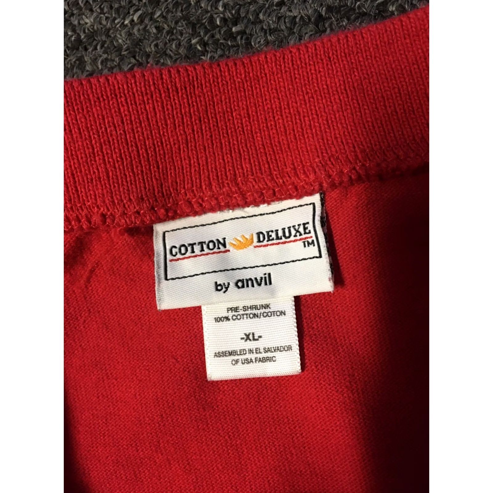 Vintage VINTAGE Kickin’ Balls & Takin’ Names Henley Shirt XL Red Mens T-Shirt 90s Grunge Funny Humor USA Bar Football Subculture Size US XL / EU 56 / 4 - 4 Thumbnail