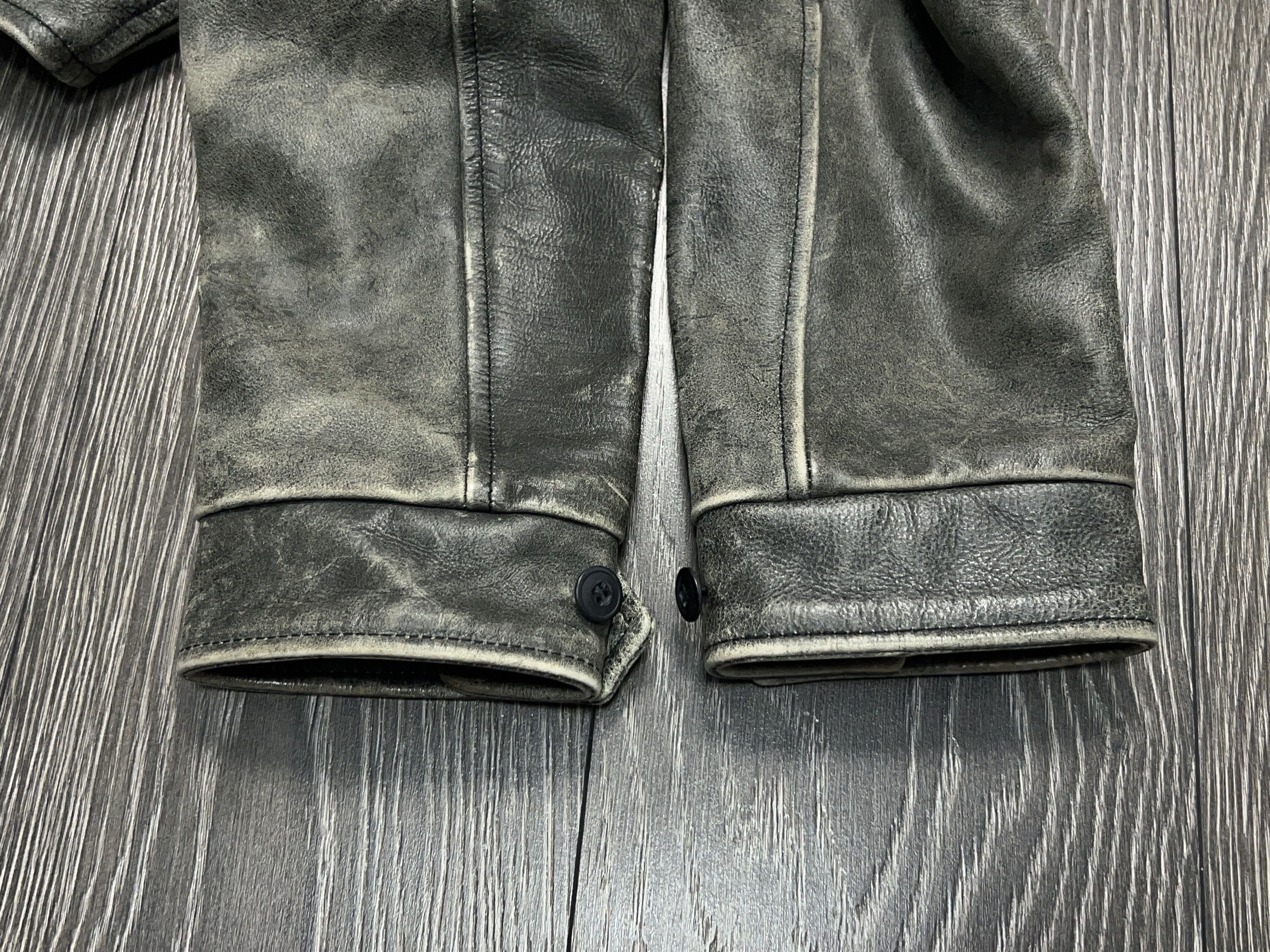 Levi's LVC 1930/40s Biker Motorcycle Leather Distressed Jacket M Size US M / EU 48-50 / 2 - 15 Thumbnail