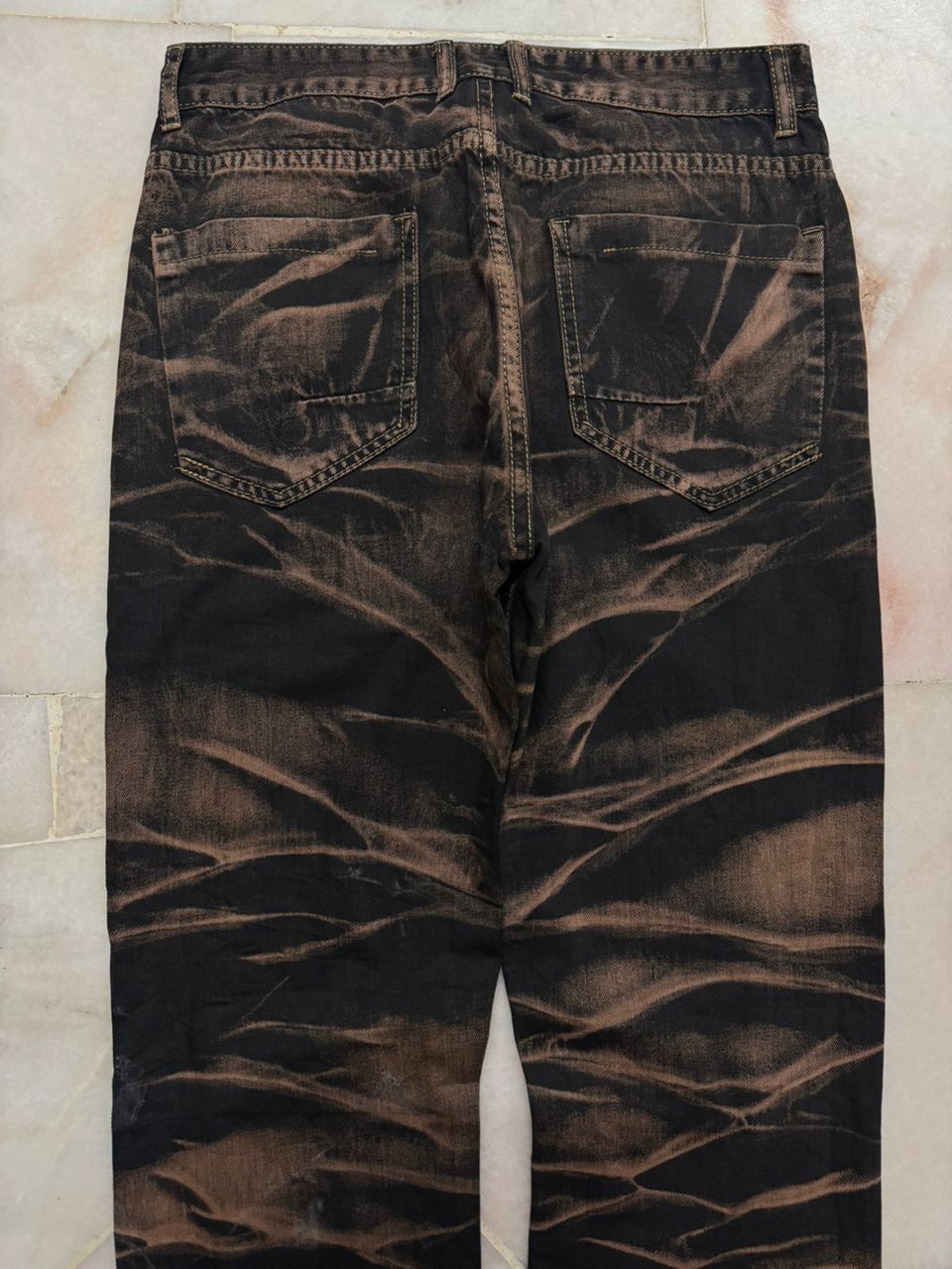 Tornado Mart 💥Insane💥Tornado Mart Style Jeans Whisker Smoke By Japanese Size US 30 / EU 46 - 12 Thumbnail