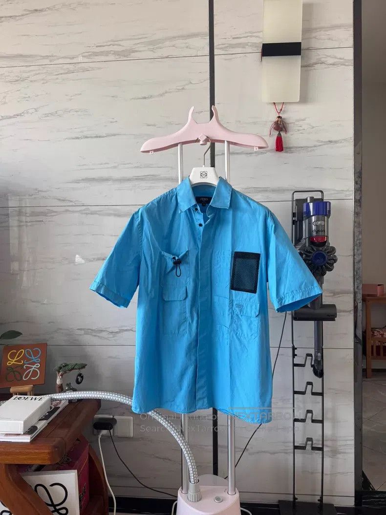 Fendi Fendi size 39 Short Sleeve Shirt Size US XXS / EU 40 - 1 Thumbnail