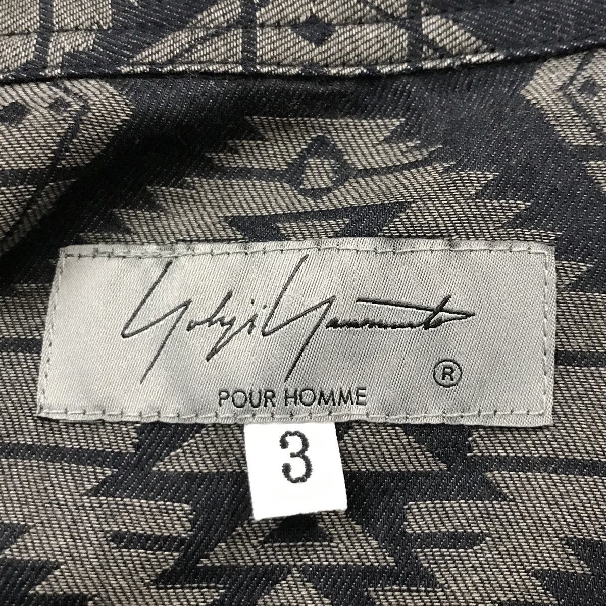 Yohji Yamamoto YYPH Left double pattern gown coat HJ-B66-015 Size US L / EU 52-54 / 3 - 3 Thumbnail
