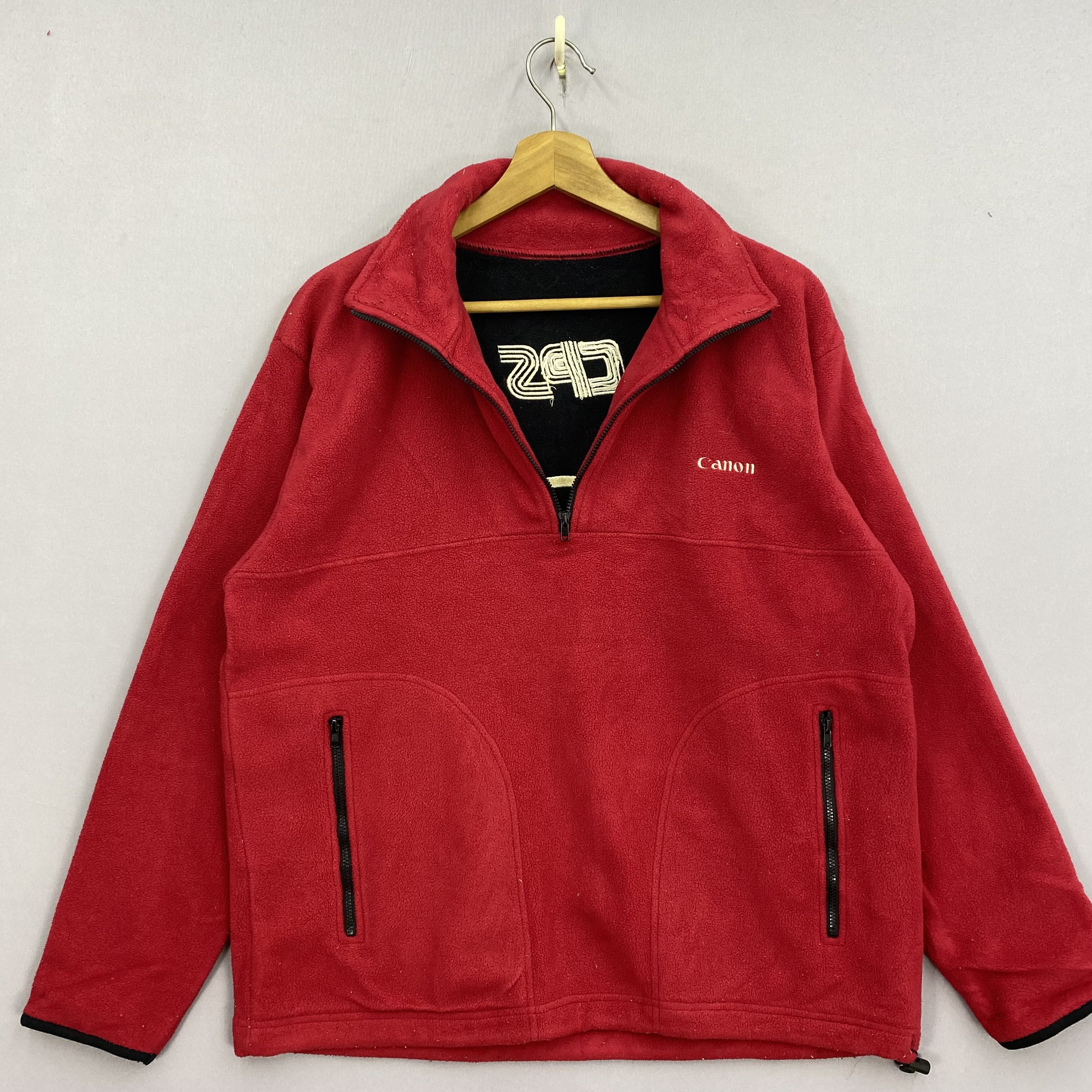 Canon Vintage Canon Pullover 90s EOS Digital Fleece Sweater Size US M / EU 48-50 / 2 - 3 Thumbnail