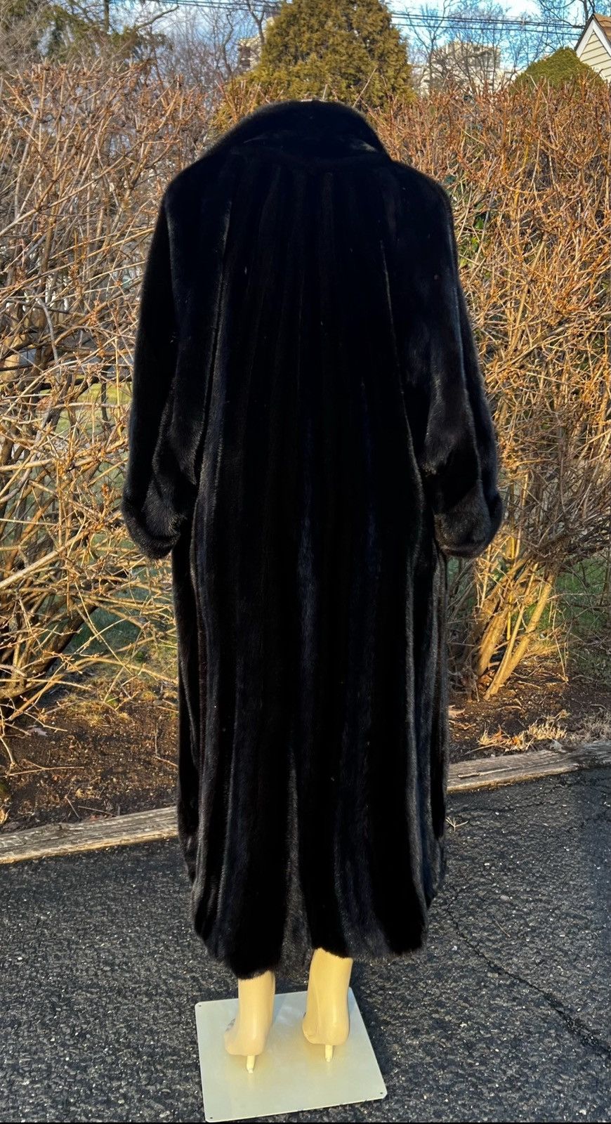 Other Black Mink Fur Coat from Steven Corn Furs Size M / US 6-8 / IT 42-44 - 5 Thumbnail