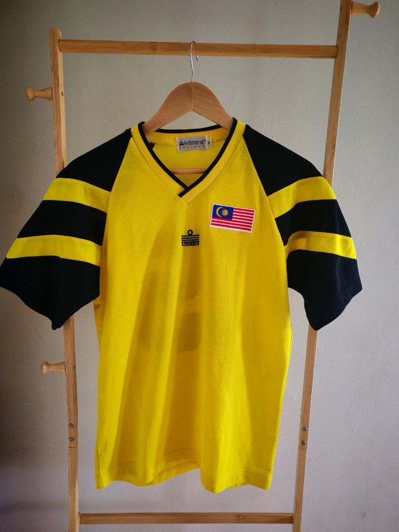 Vintage Admiral Malaysia Flag Football Jersey #15