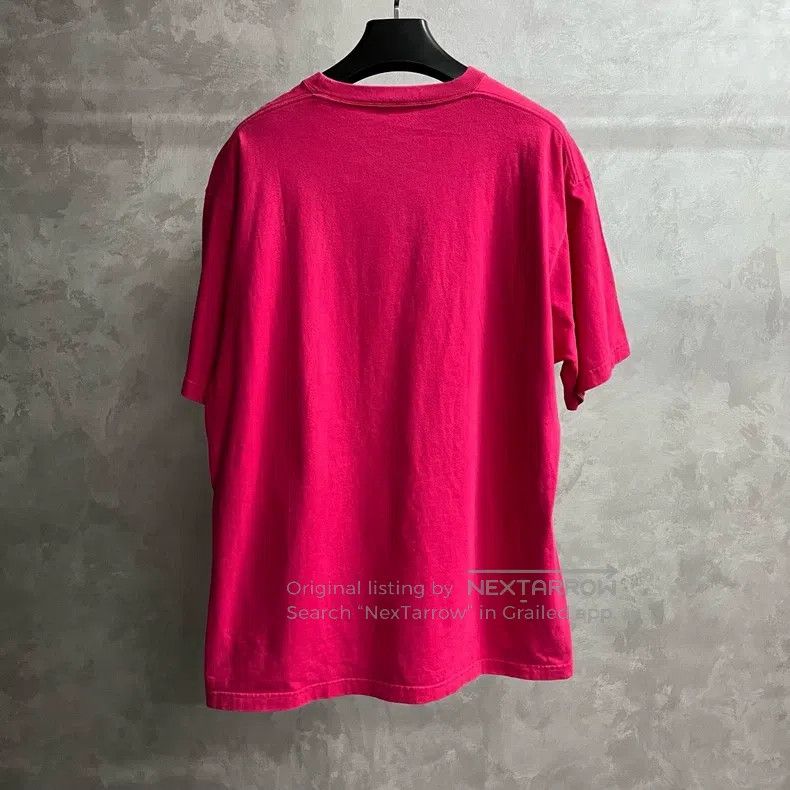 Balenciaga Balenciaga Red Letter Printed Short Sleeve T-Shirt Size US S / EU 44-46 / 1 - 2 Thumbnail