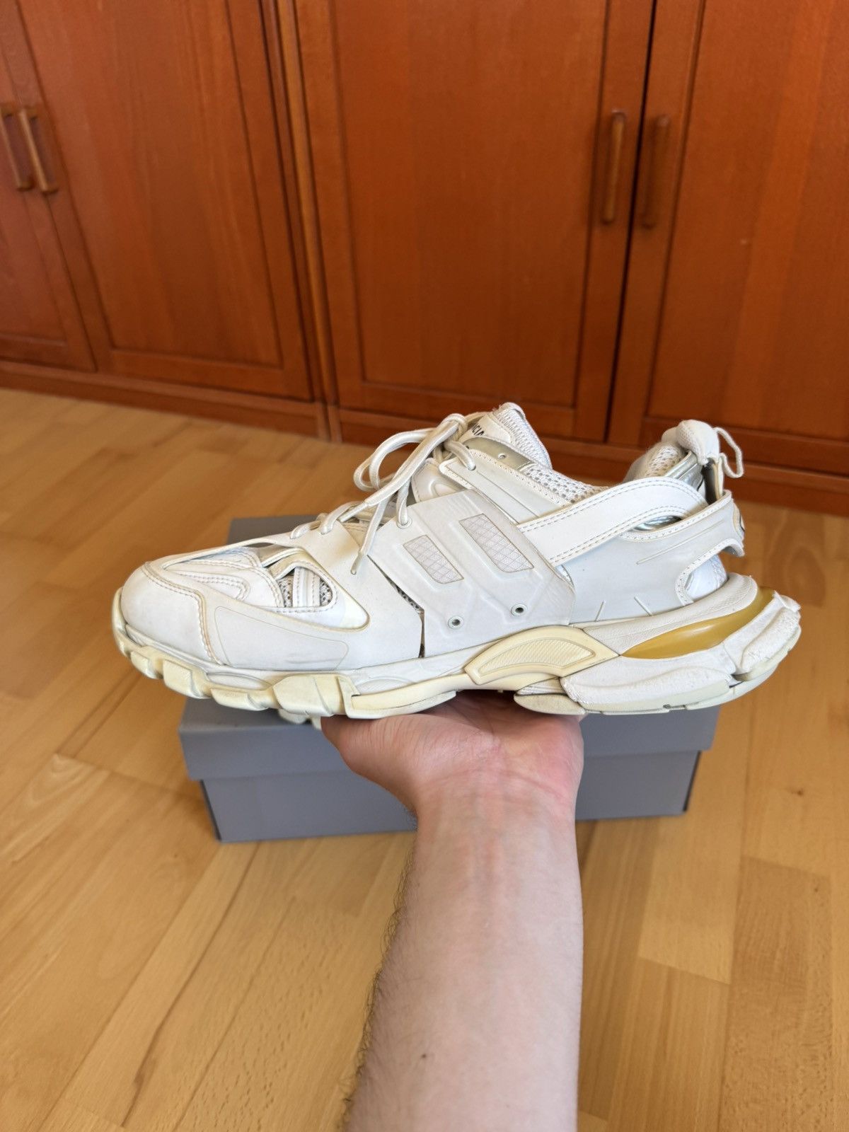 Balenciaga Balenciaga Track Triple White Size US 11 / EU 44 - 5 Thumbnail