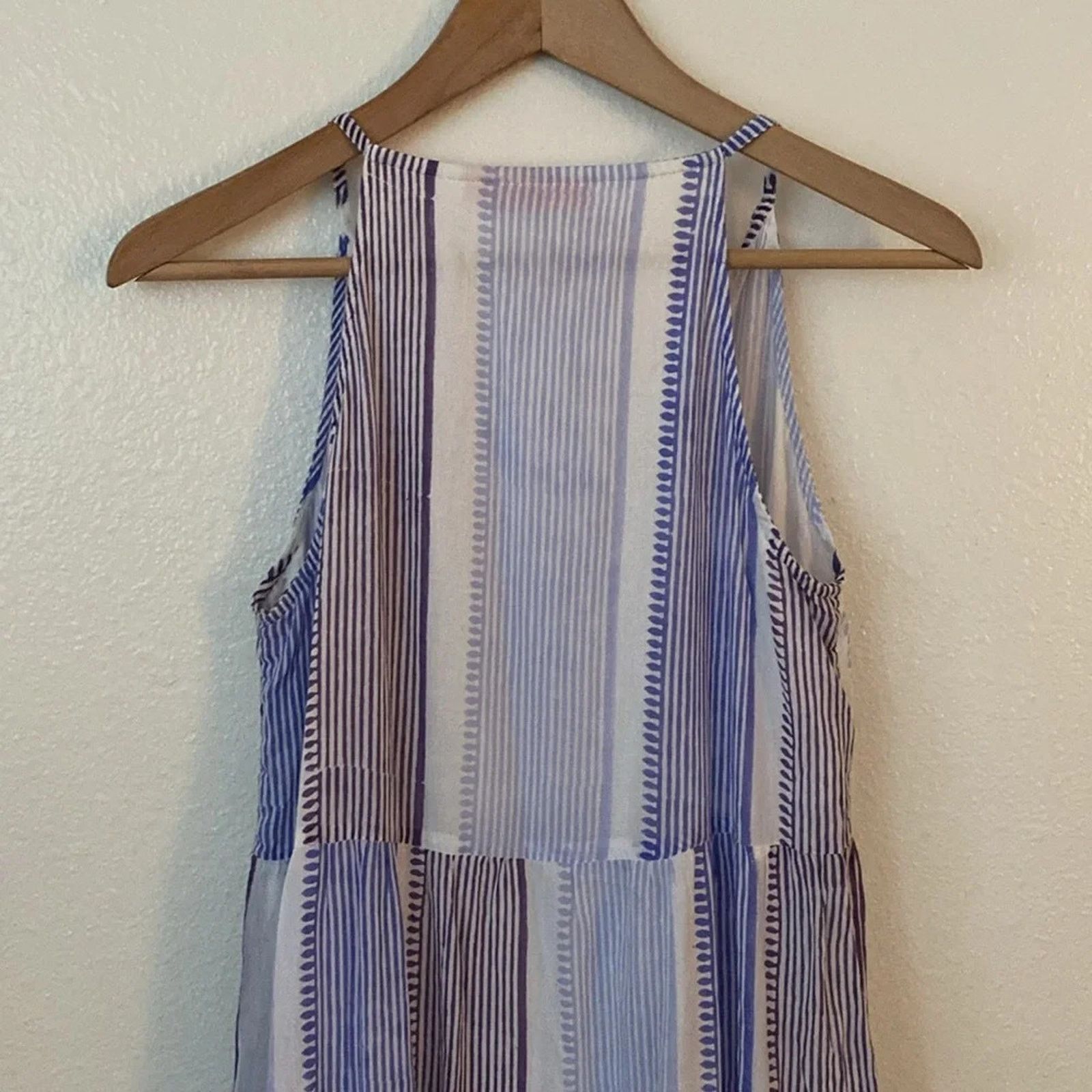 Oliphant Oliphant XS Camden Blue Maxi Dress Size XS / US 0-2 / IT 36-38 - 6 Thumbnail