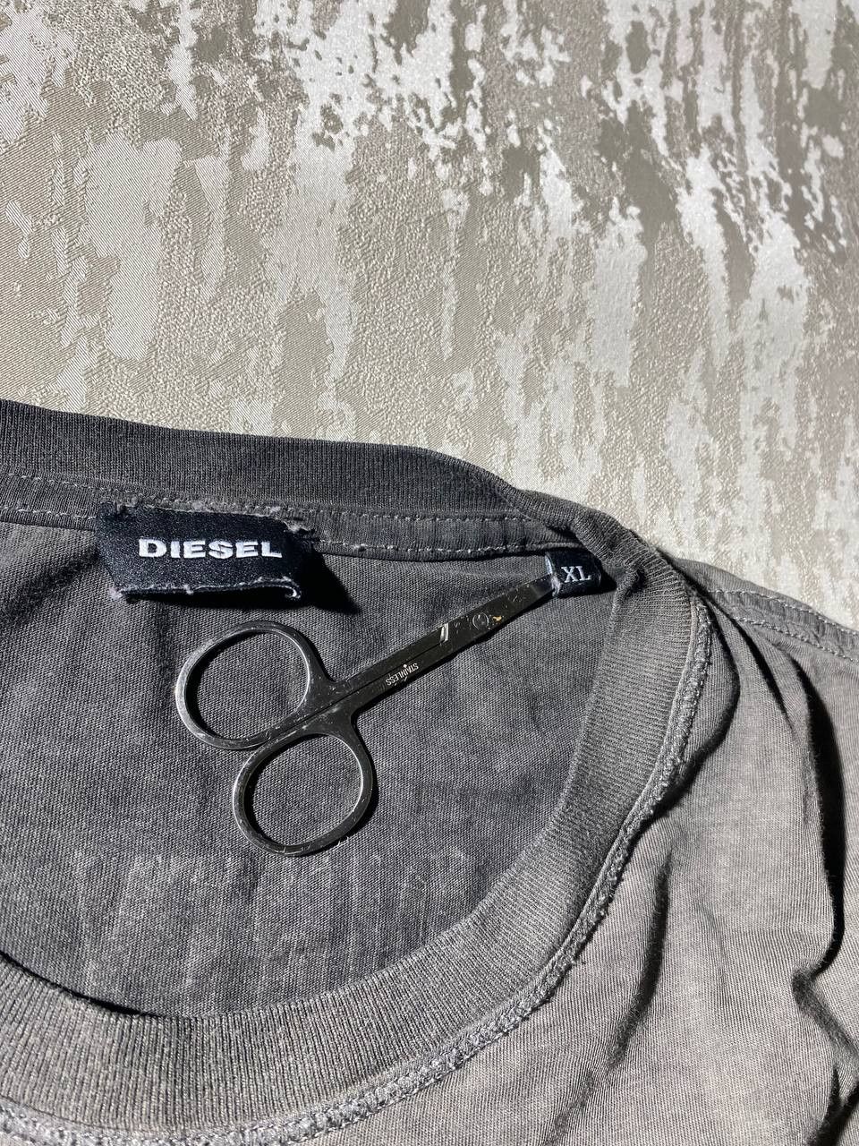 Diesel × Vintage Y2K Diesel Dirt Print Tshirt tee shirt top distressed effect Size US XL / EU 56 / 4 - 7 Thumbnail