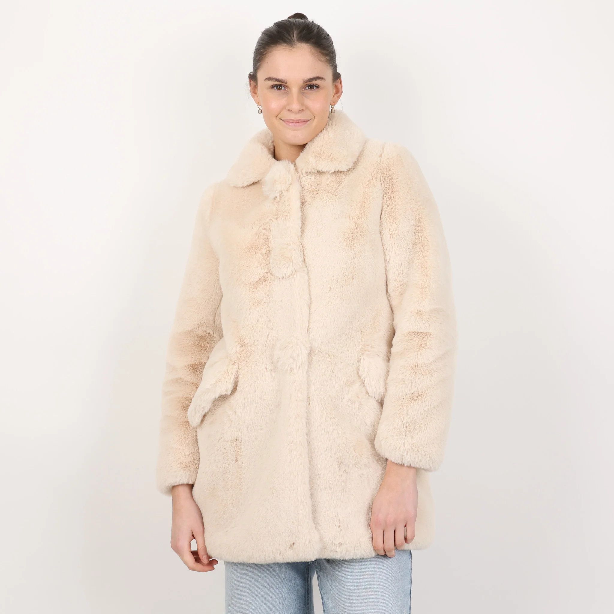 Maje Maje the Cirkel Fur Faux Fur Size XS / US 0-2 / IT 36-38 - 1 Thumbnail