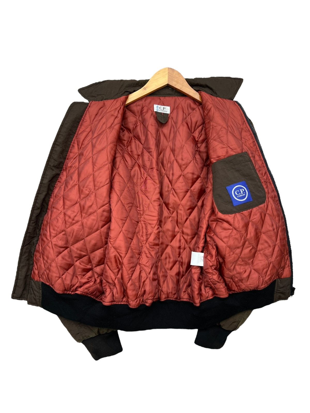 C.P. Company Vintage 80s Cp Company Brown Light Bomber Jacket Size US M / EU 48-50 / 2 - 3 Thumbnail