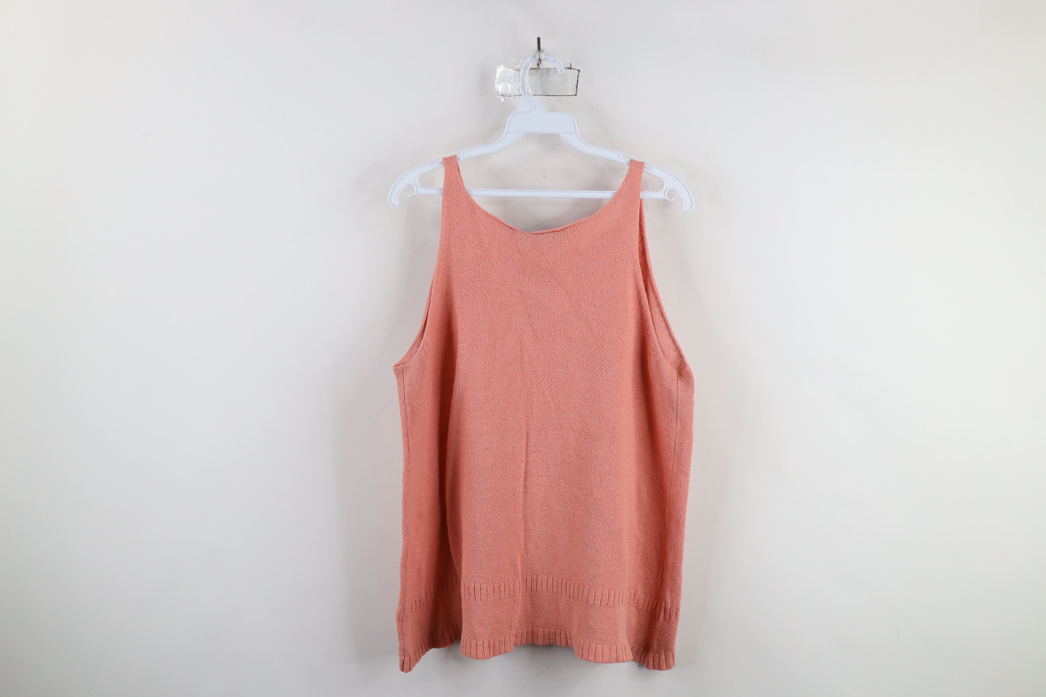 Vintage Vintage 90s Y2K Babydoll Terry Cloth Knit Tank Top T-Shirt Size US XL / EU 56 / 4 - 9 Thumbnail