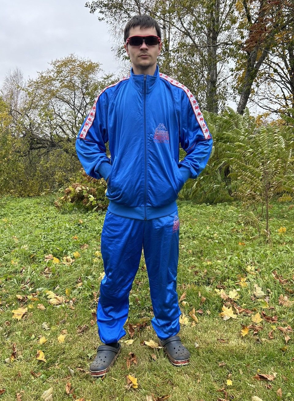 Kappa camo tracksuit on sale