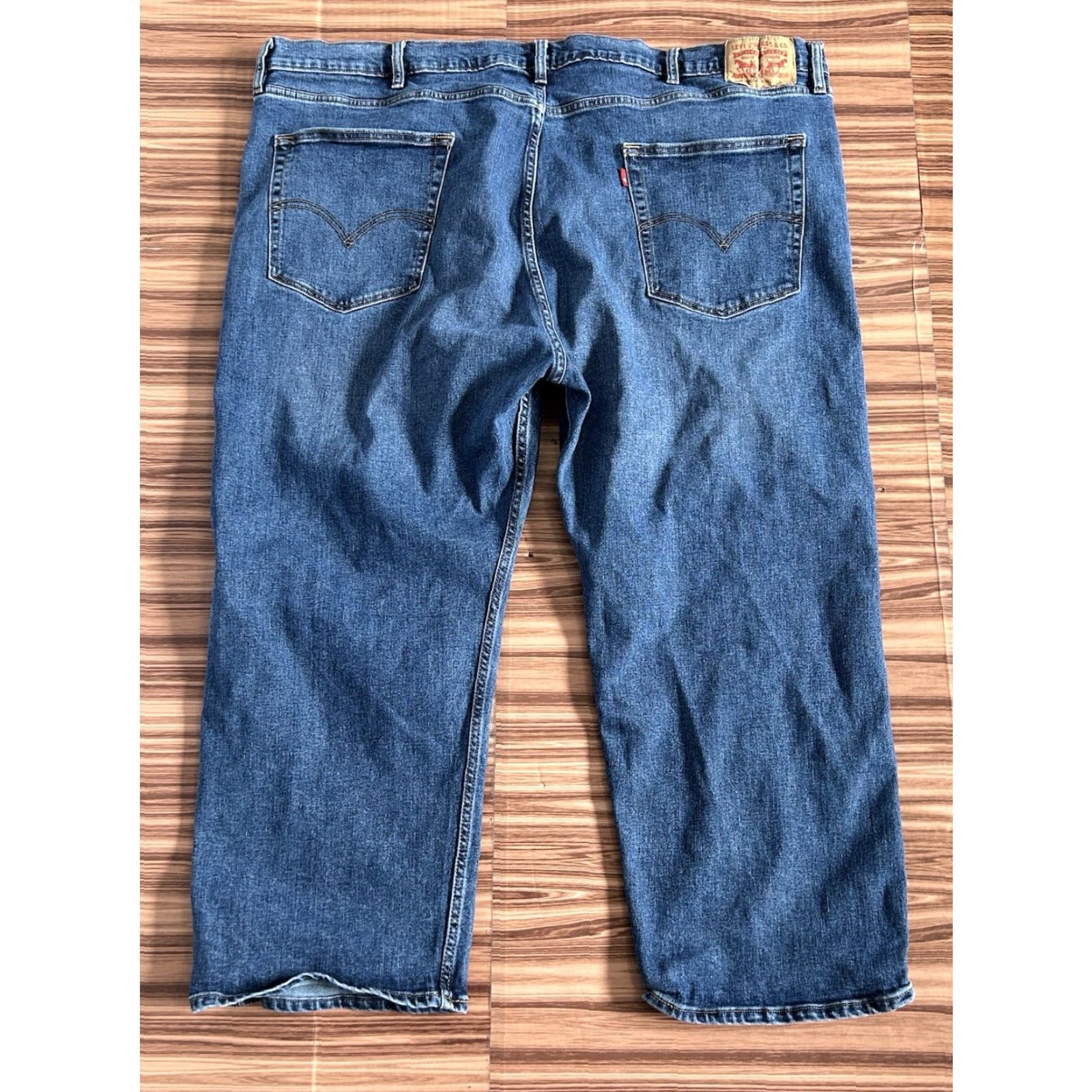 Levi's Levi's Workwear Fit Jeans Mens Blue Denim 50x29 Size US 34 / EU 50 - 2 Thumbnail