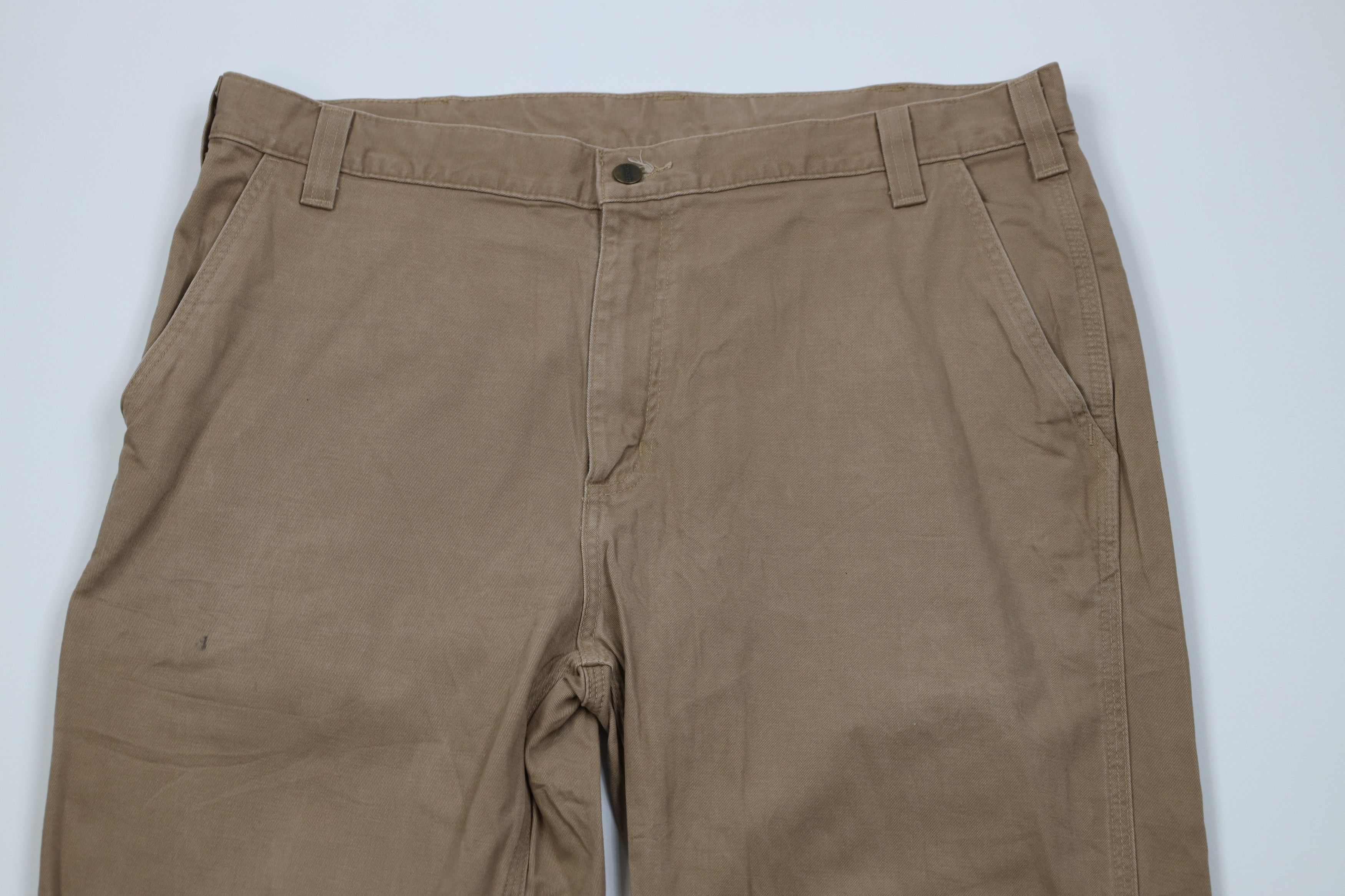 Carhartt Vintage Y2K Carhartt Wide Leg Dungaree Chino Pants Trousers Size US 38 / EU 54 - 2 Thumbnail