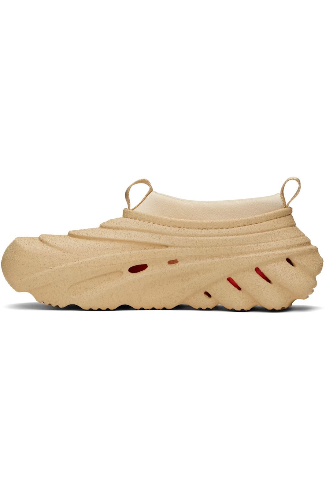 Crocs Beige Echo Storm Sandstorm Slip-on Loafers Size US 9 / EU 42 - 1 Thumbnail