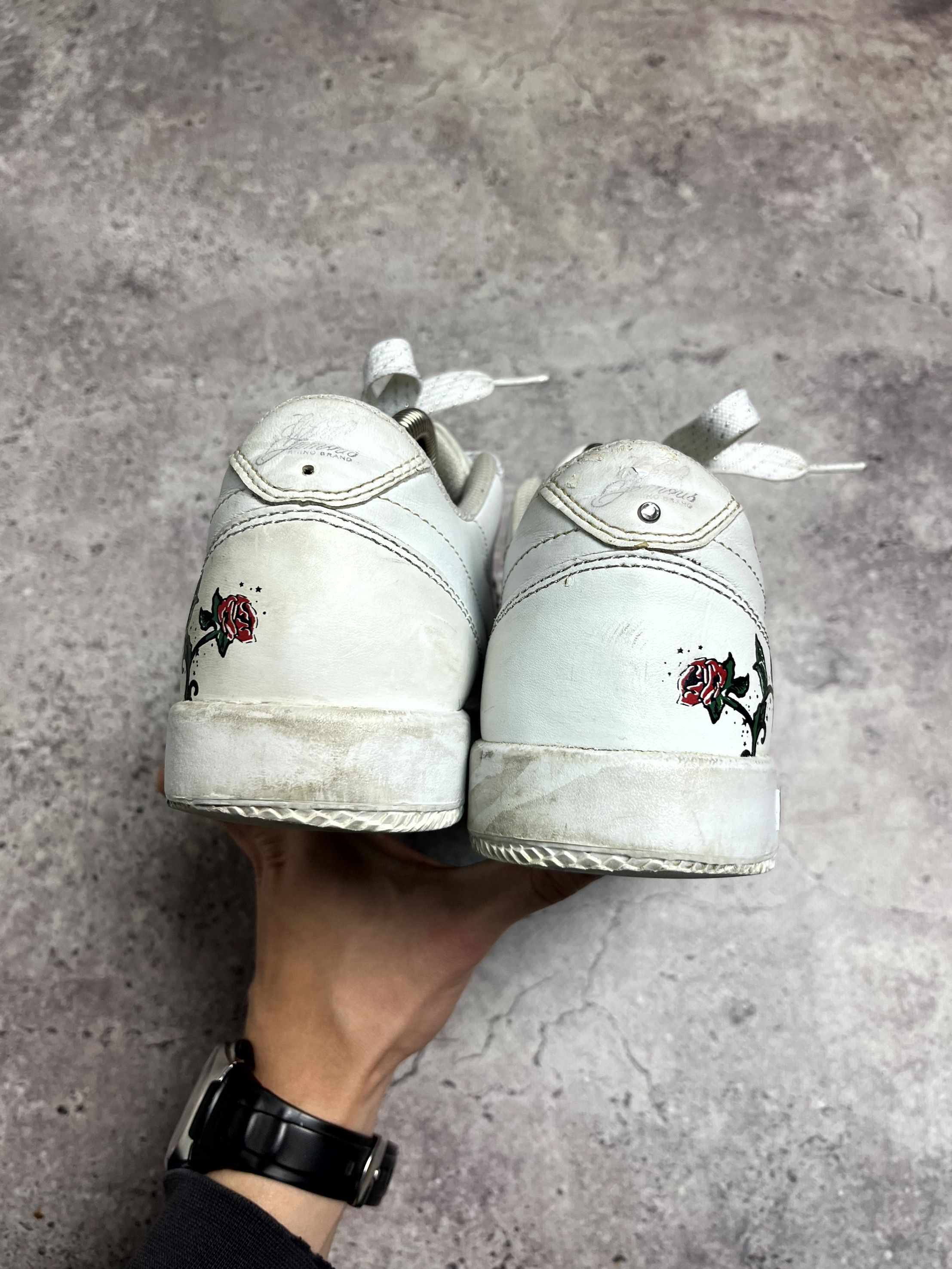 Ecko Unltd. Y2K Ecko Ecko Red White Sneakers Size US 7 EU 38 Size US 8 / IT 38 - 11 Thumbnail