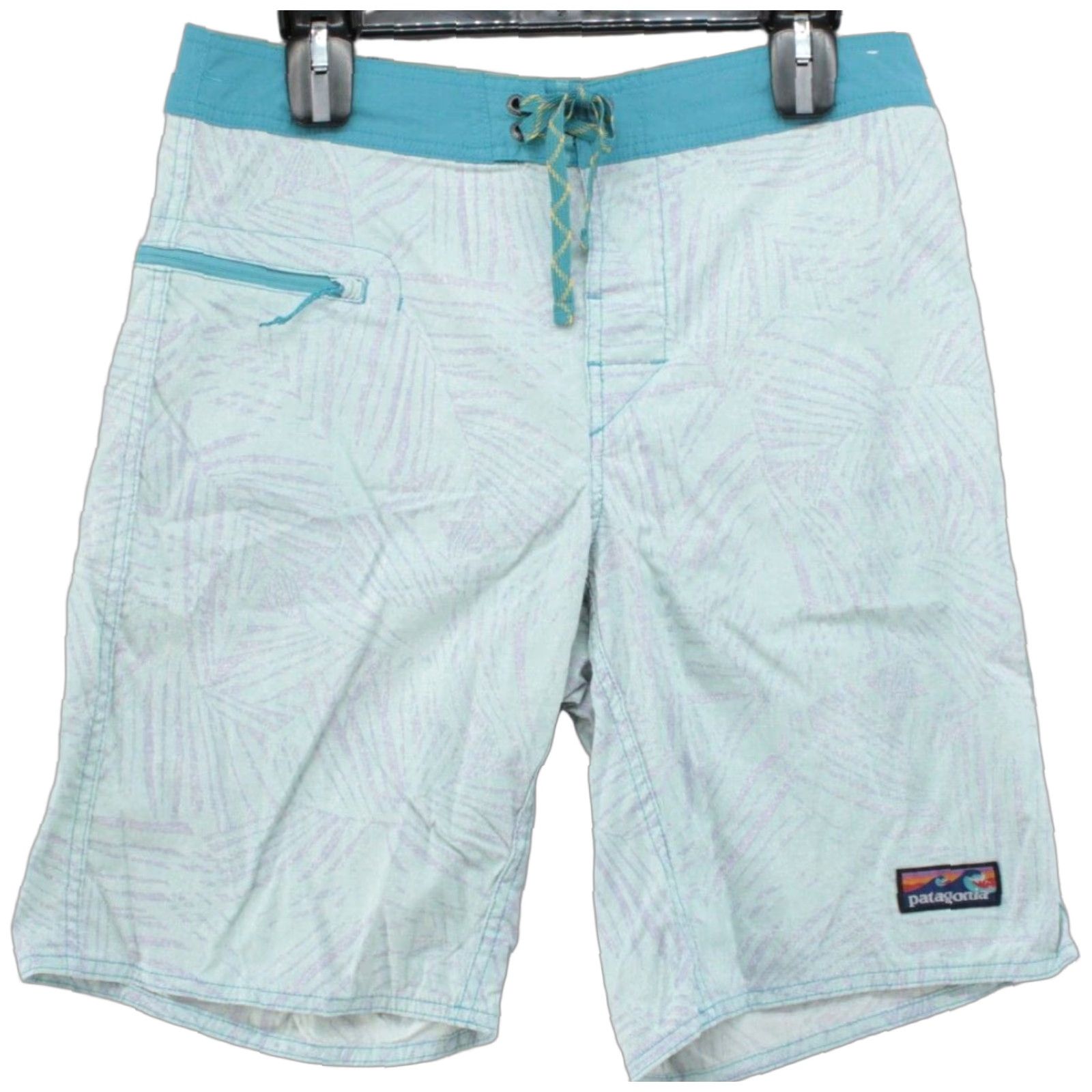 Patagonia Patagonia Wavefarer Boardshorts Men's 32 Blue Green Nylon Blend Pockets Beach Surfing 86543 Size US 32 / EU 48 - 1 Thumbnail