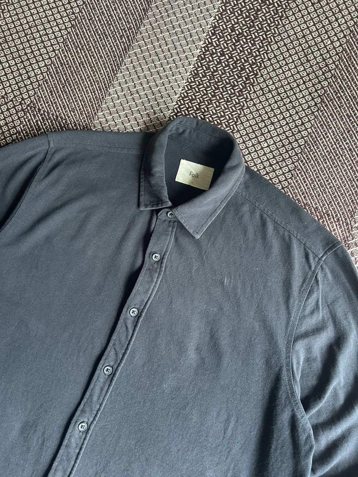 Folk Folk Basic Shirt Solid Type Size 4 / XL Streetwear Size US XL / EU 56 / 4 - 4 Thumbnail