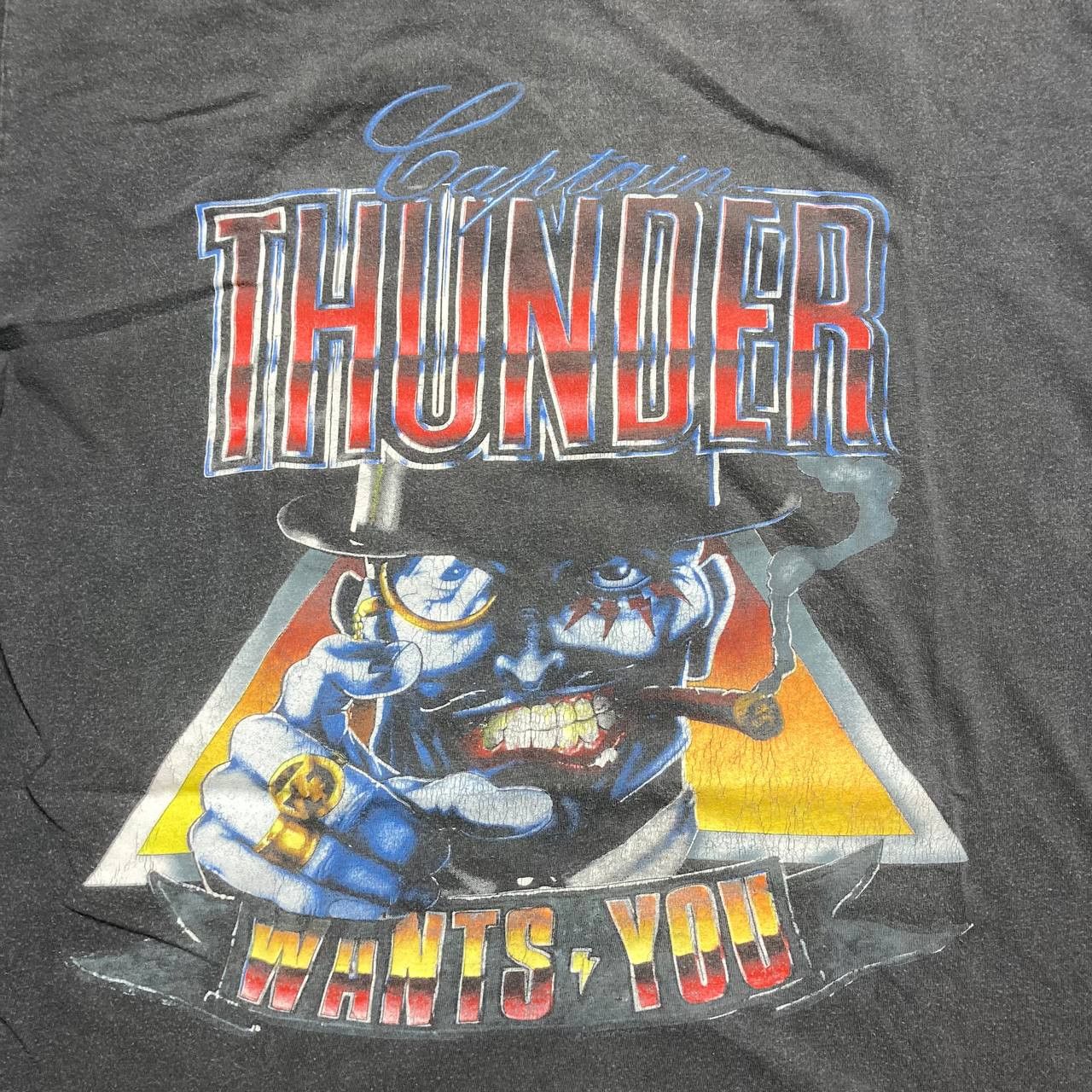 Band Tees Vintage Rare 90s Thunder Metal Rock Band Tour Tee Size US M / EU 48-50 / 2 - 2 Thumbnail