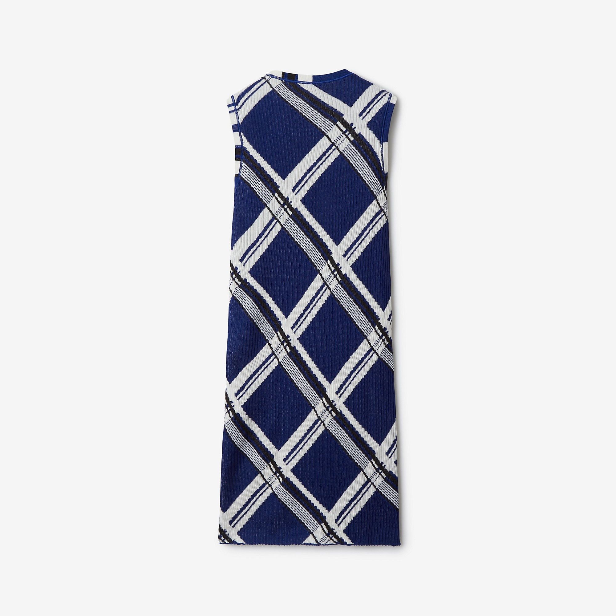 Burberry o1w1db10326 Check Silk Dress in Multicolor Size S / US 4 / IT 40 - 5 Thumbnail